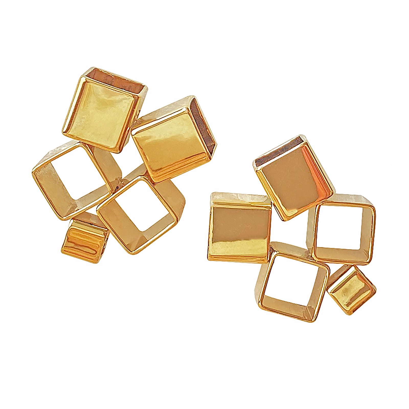 Smilla Brav Women's Gold Earrings Qube