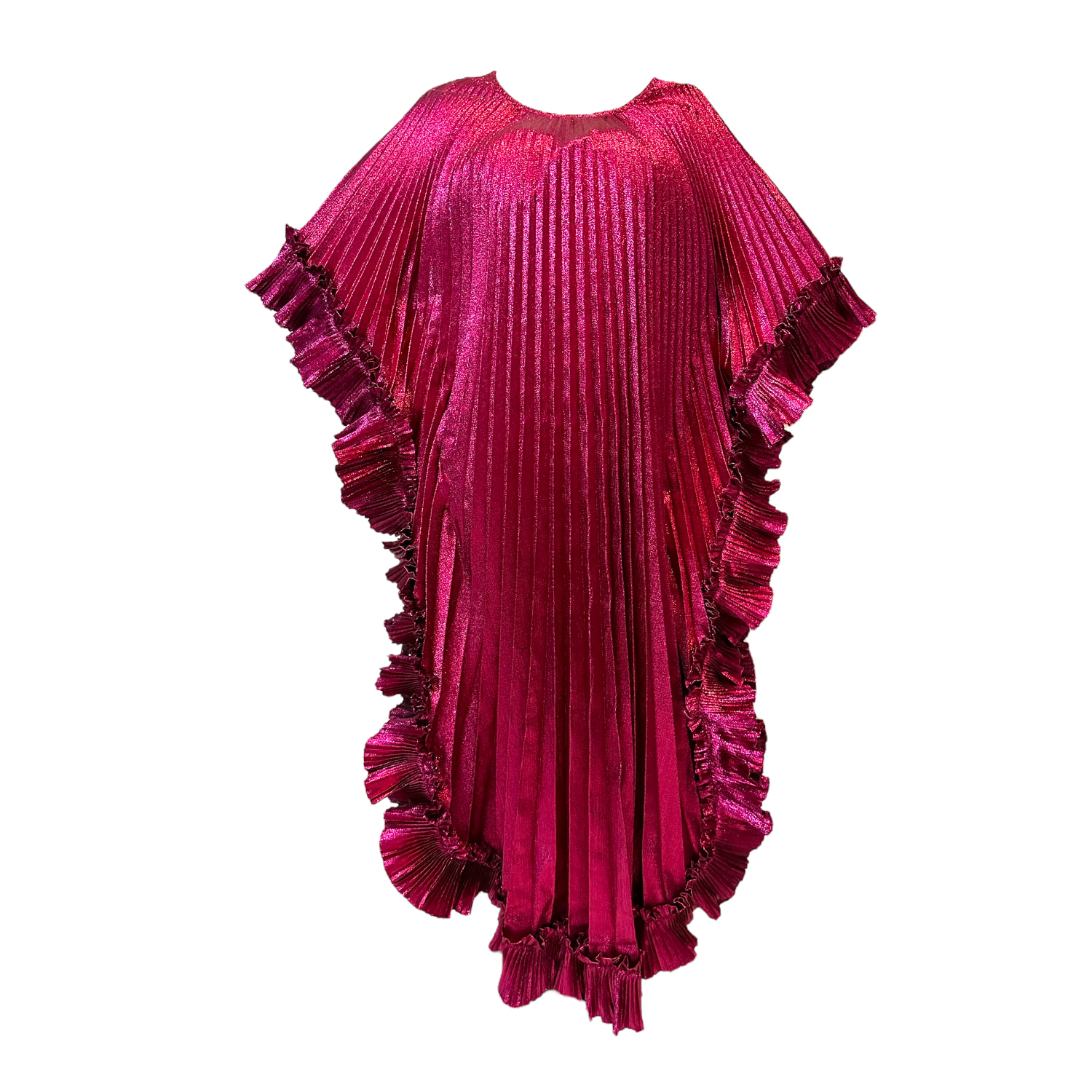 Women’s Pink / Purple Madam Magenta Ophelia Kaftan One Size Julia Clancey