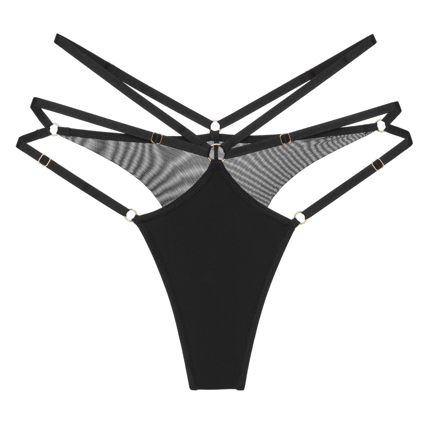 Perilla Women's Black Madone Plain Knicker In Black