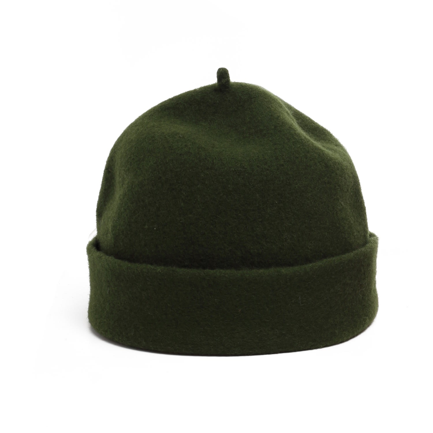 Green Men’s Wool Beanie Hat Justine Hats