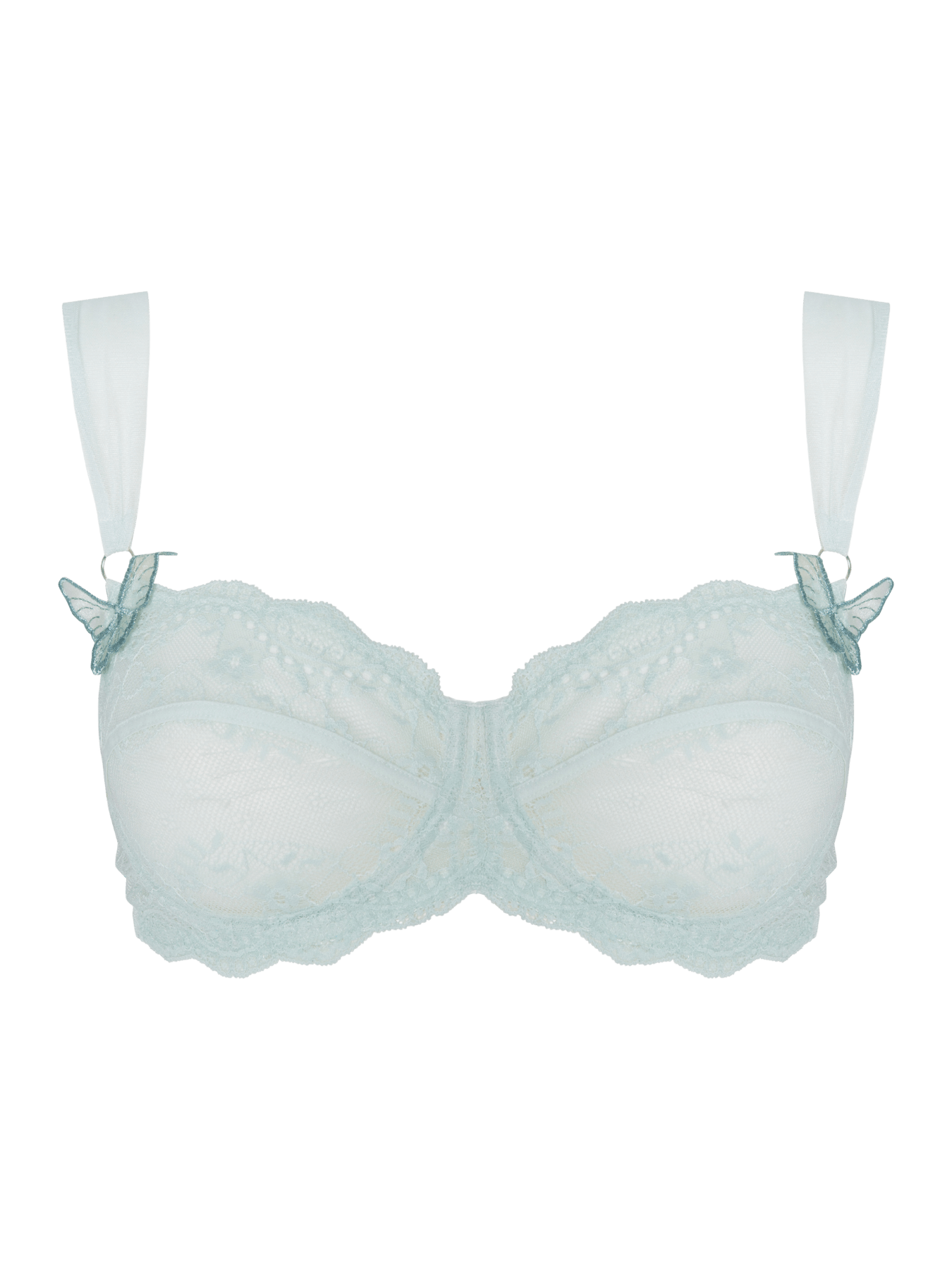 Bonbon Lingerie Women's Green Mariposa Underwired Bra