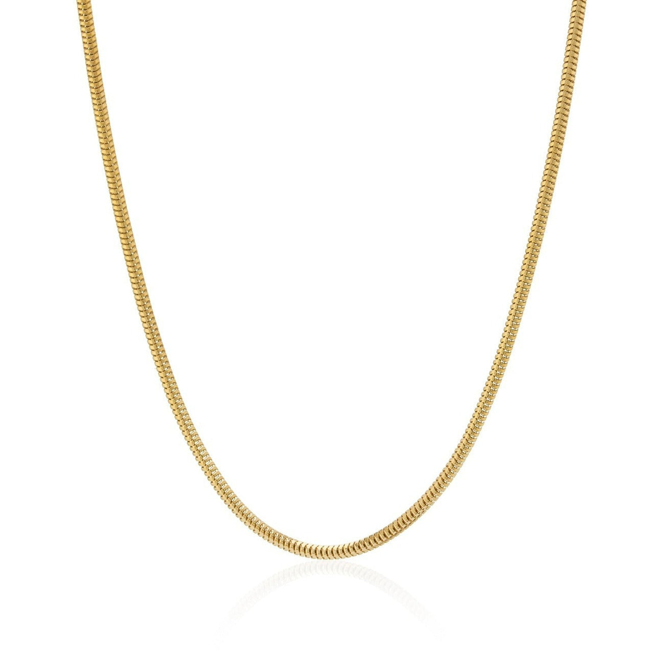 Women’s Haymarket 16" Gold Vermeil Snake Chain | Auree Jewellery