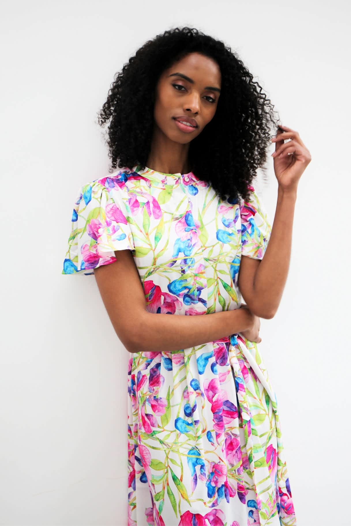 Kay Dress Raishma Wolf Badger