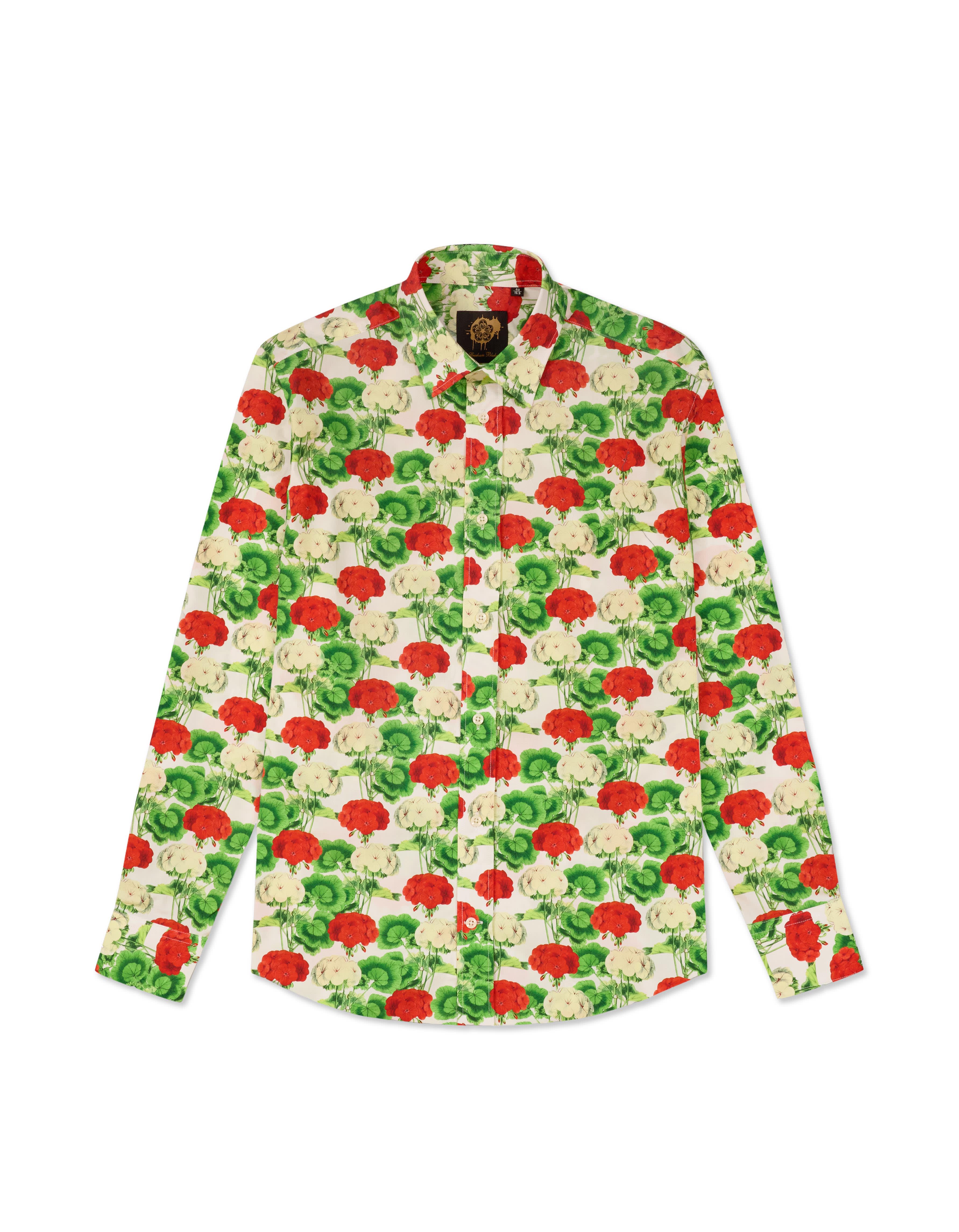 Gresham Blake Men's Geraniums Shirt