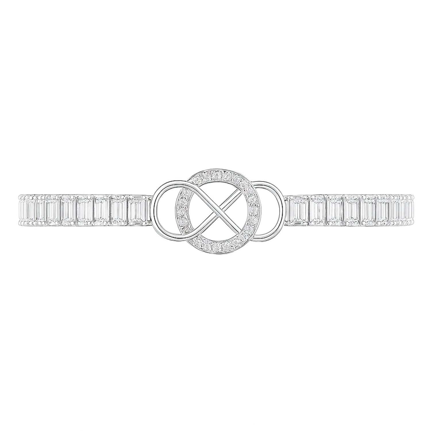The Gala Women's Silver Infinity Link Bracelet In Silver