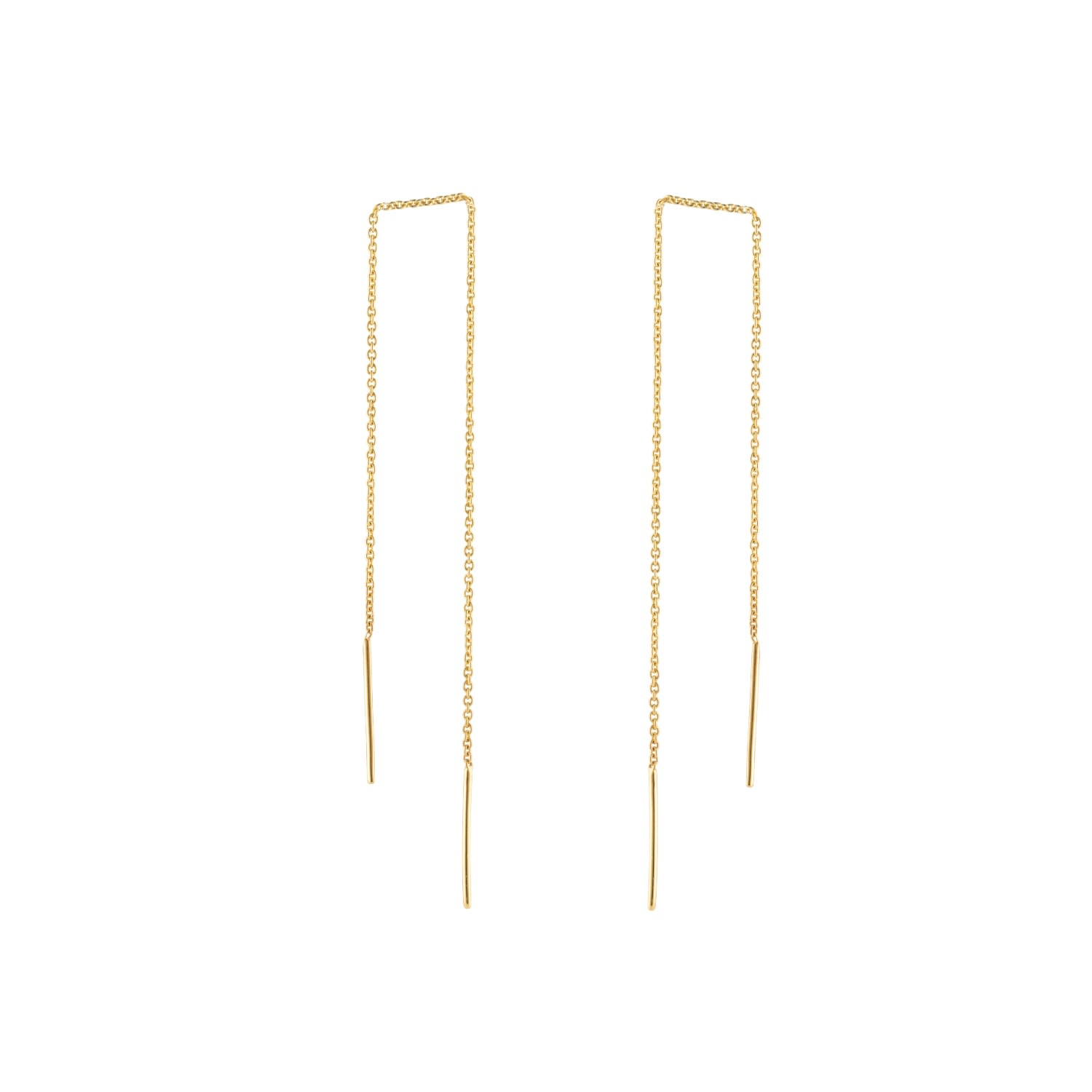 Coco & Kinney Women's Gold Agnes Chain Earrings In Gold