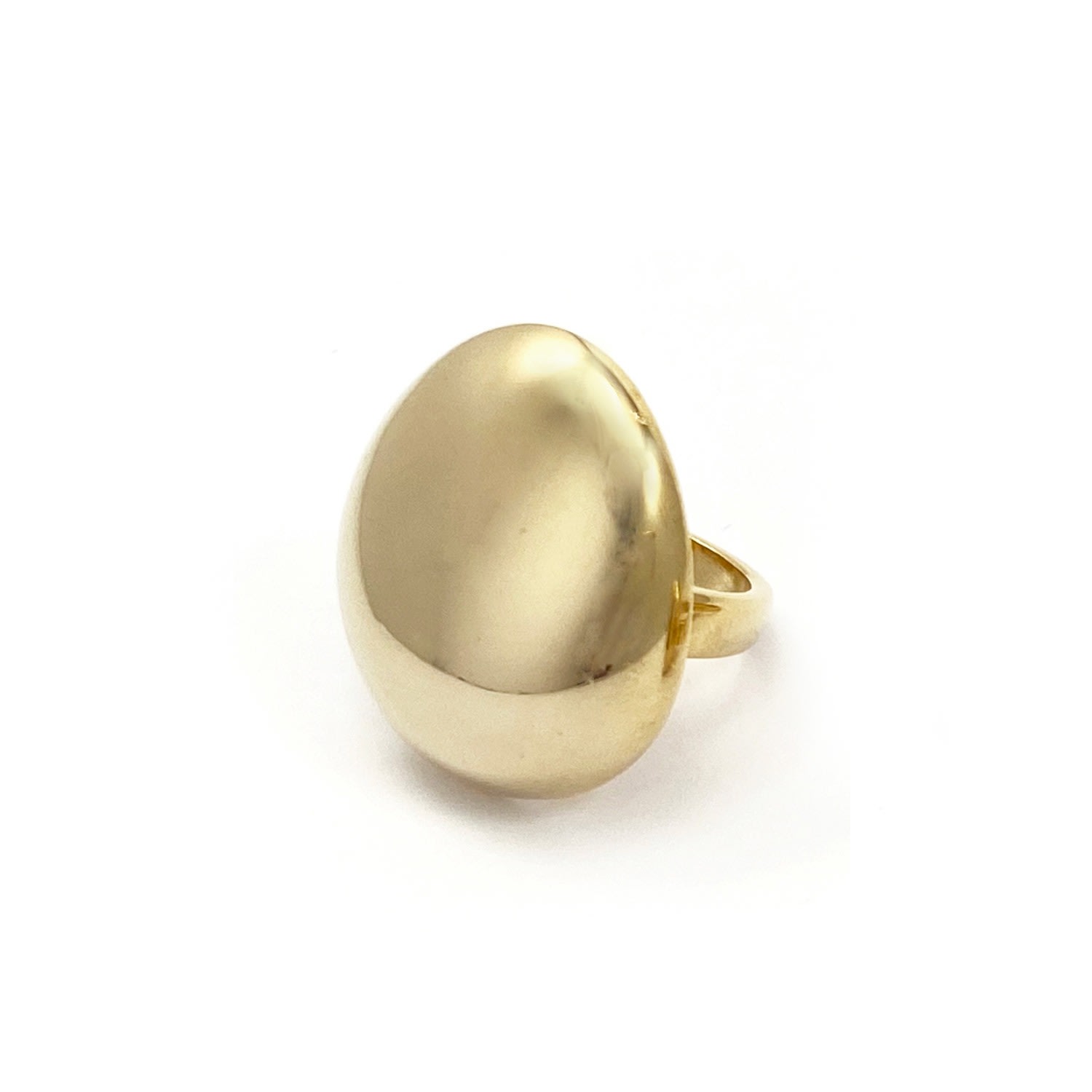 Women's Galina Ring Large Gold | Biko