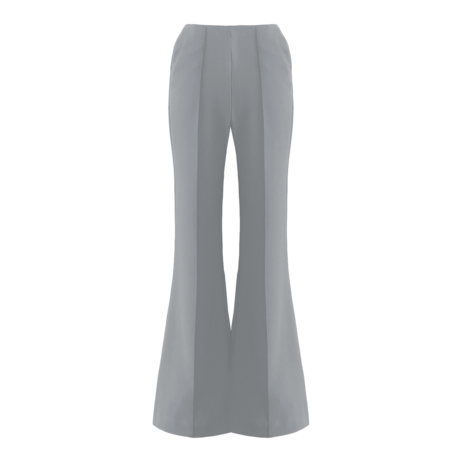 Solgo Atelier Women's Jessica Crepe Pant Grey In Grey