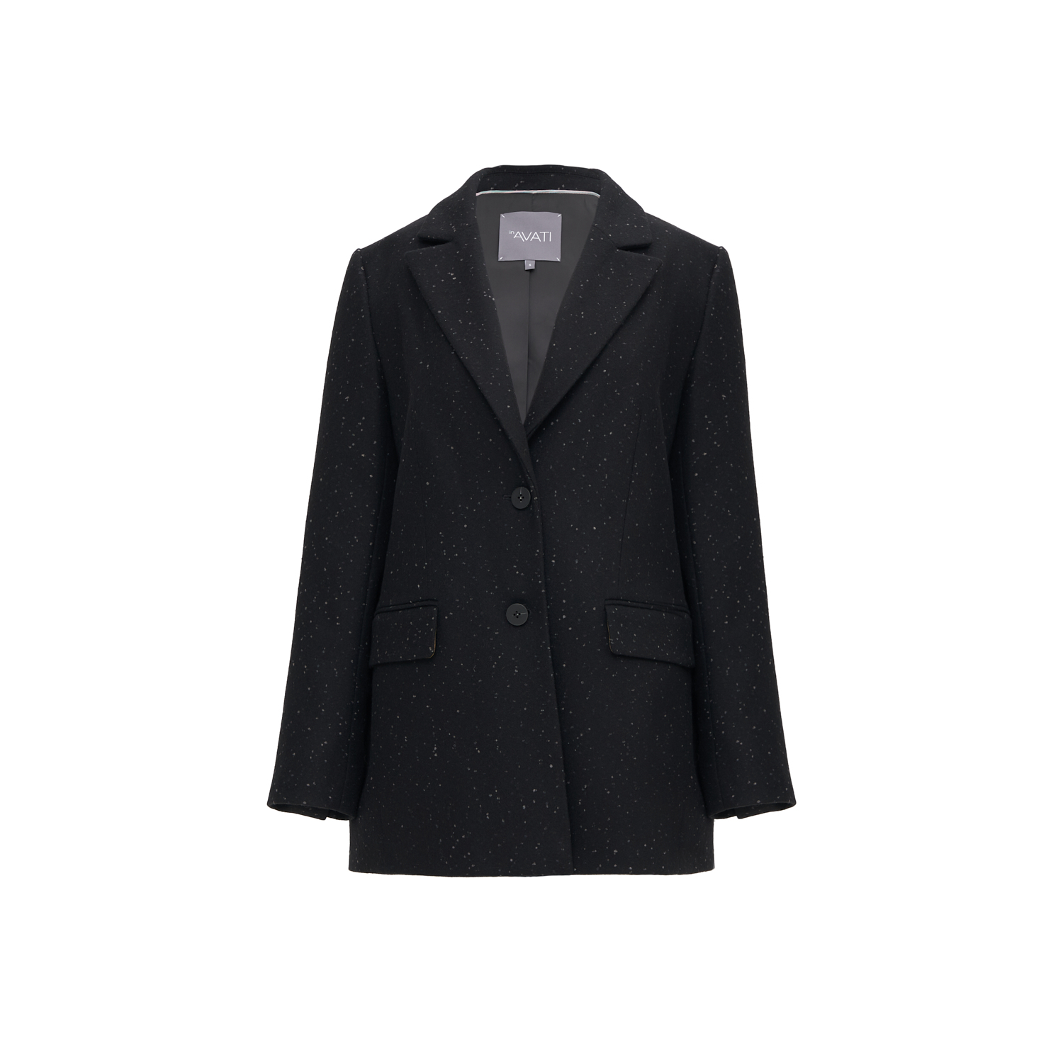 ［ゆう］Text SingleBreasted Coat Single-Breasted Jacket With Diagonal Split | InAvati | Wolf & Badger