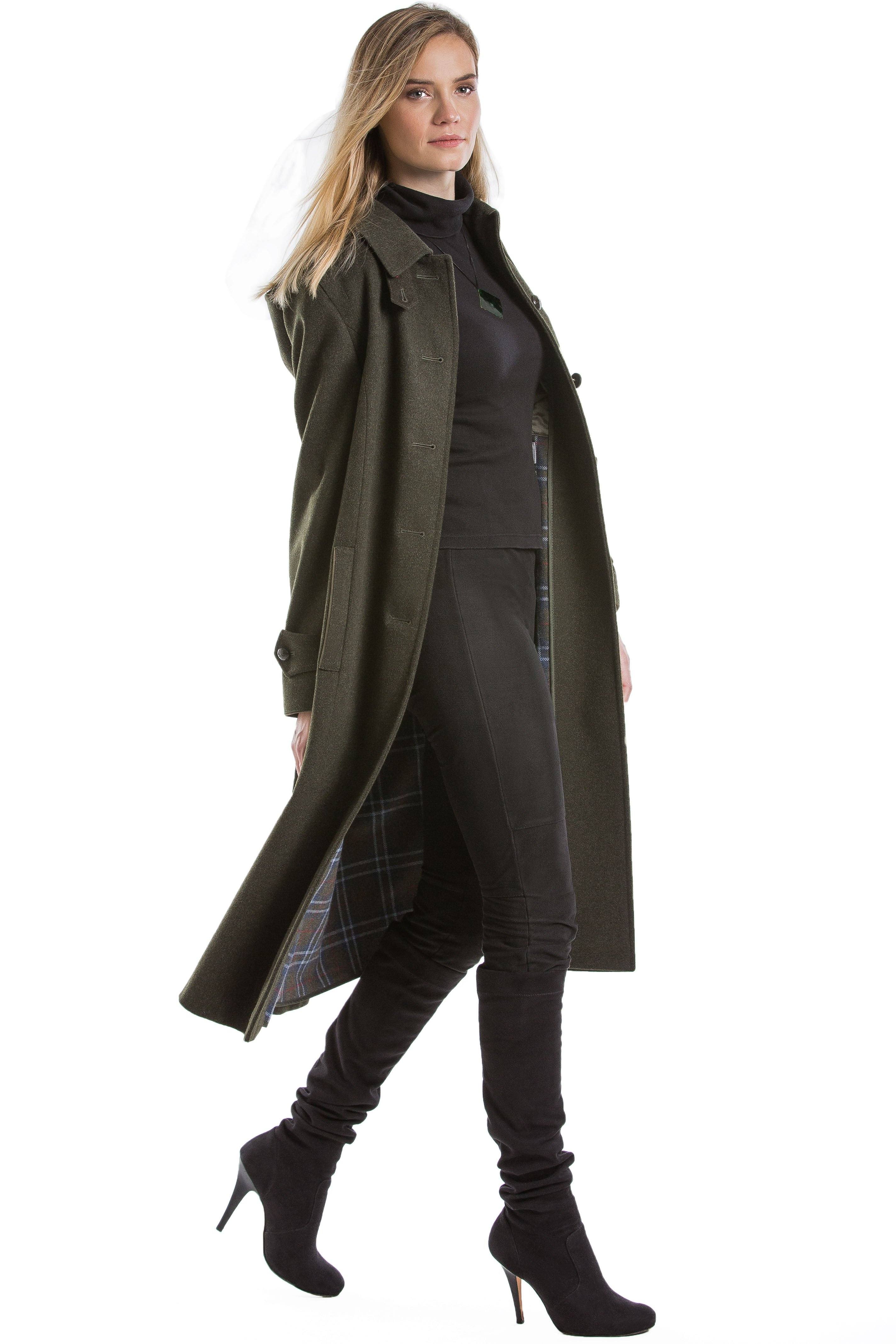 Glockner Austrian Loden Balmacan Coat-