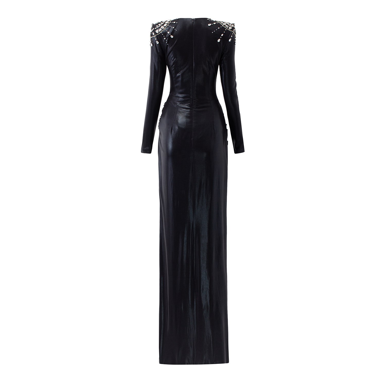 Women’s Samantha Twisted Evening Dress - Black Extra Small 21Six