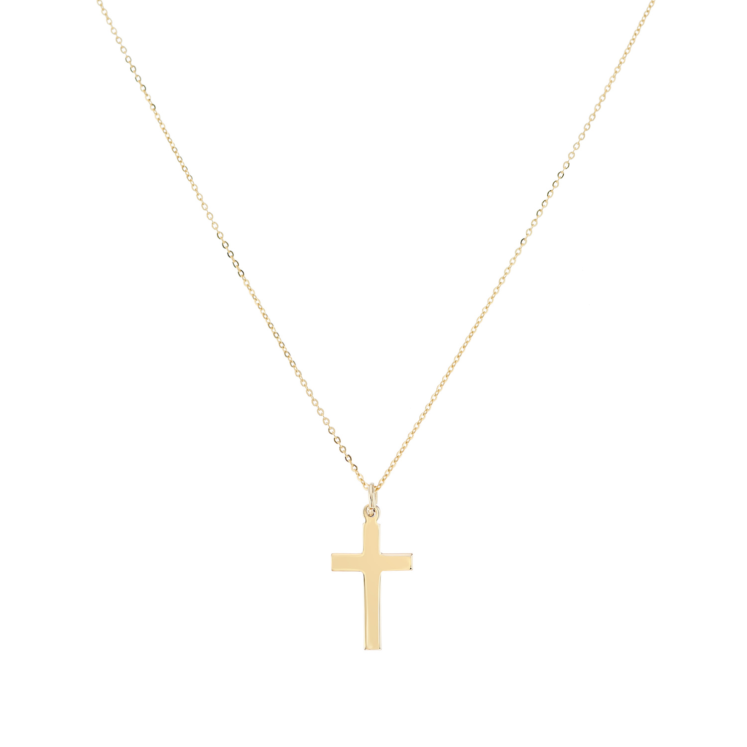 Auree Jewellery Women's Arundel Gold Cross Pendant Necklace