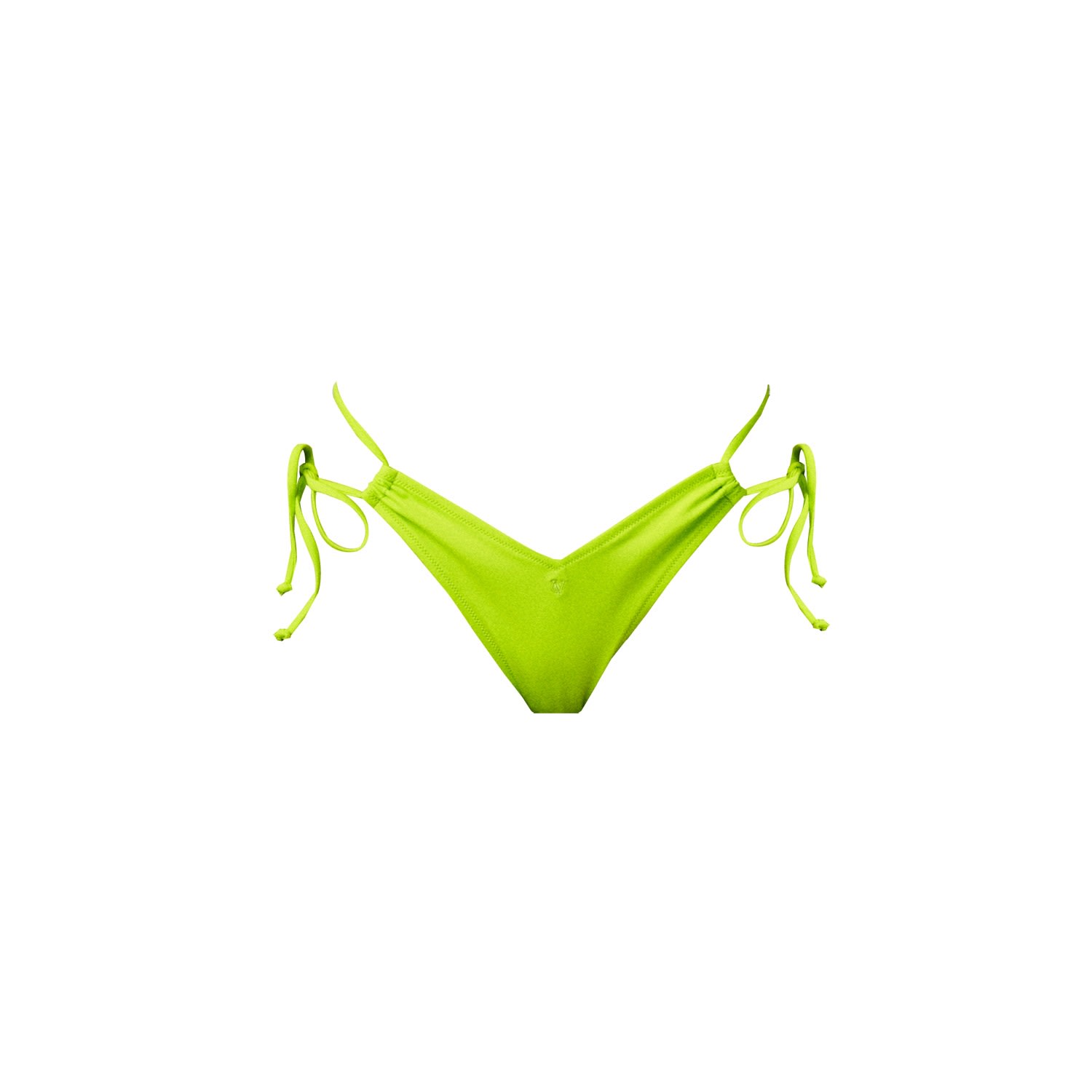 Women’s Rodeo Drive Bikini Bottom In Neon Lime L/Xl Charlott Vasberg