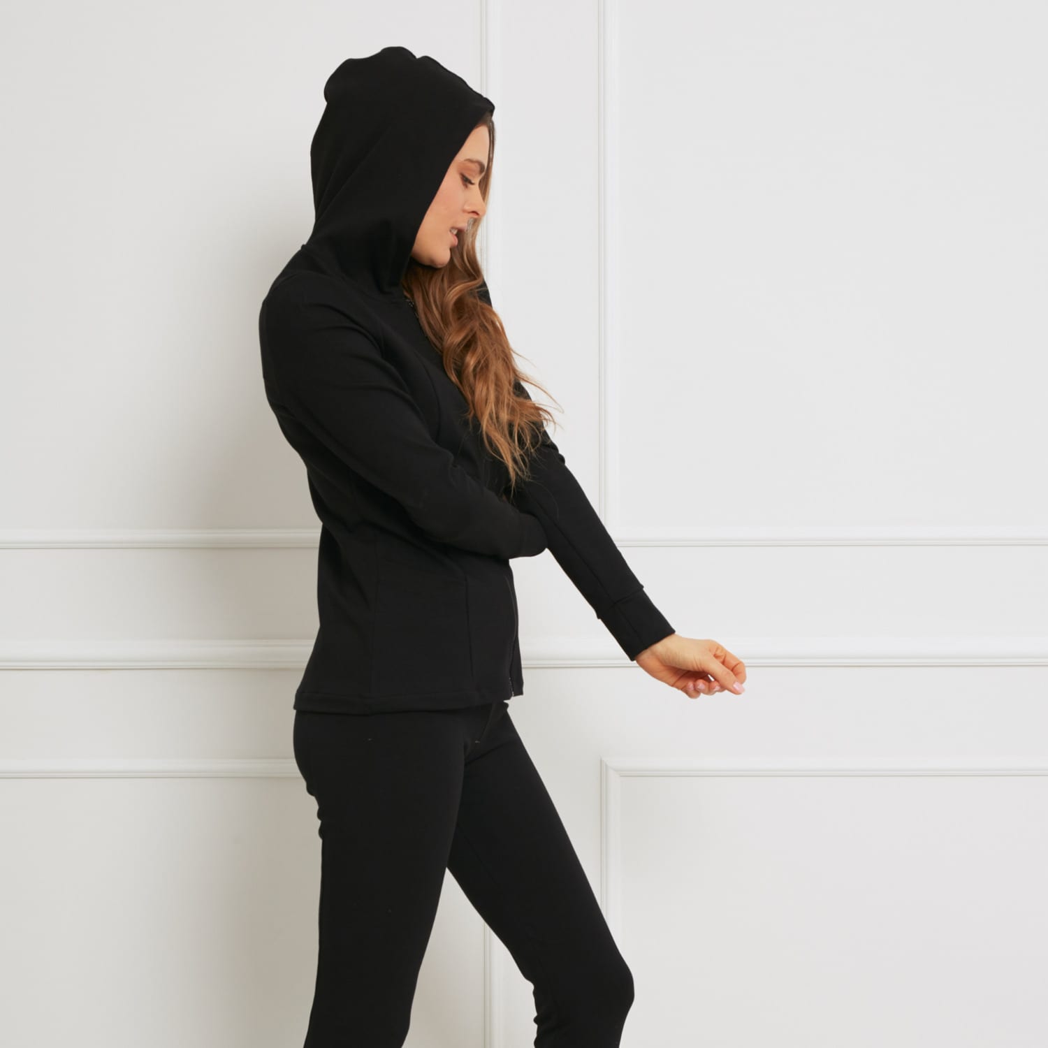 Zip Hoodie Tracksuit Top | Oh!Zuza night&day | Wolf & Badger Zip Hoodie Tracksuit Top | Oh!Zuza night&day | Wolf & Badger