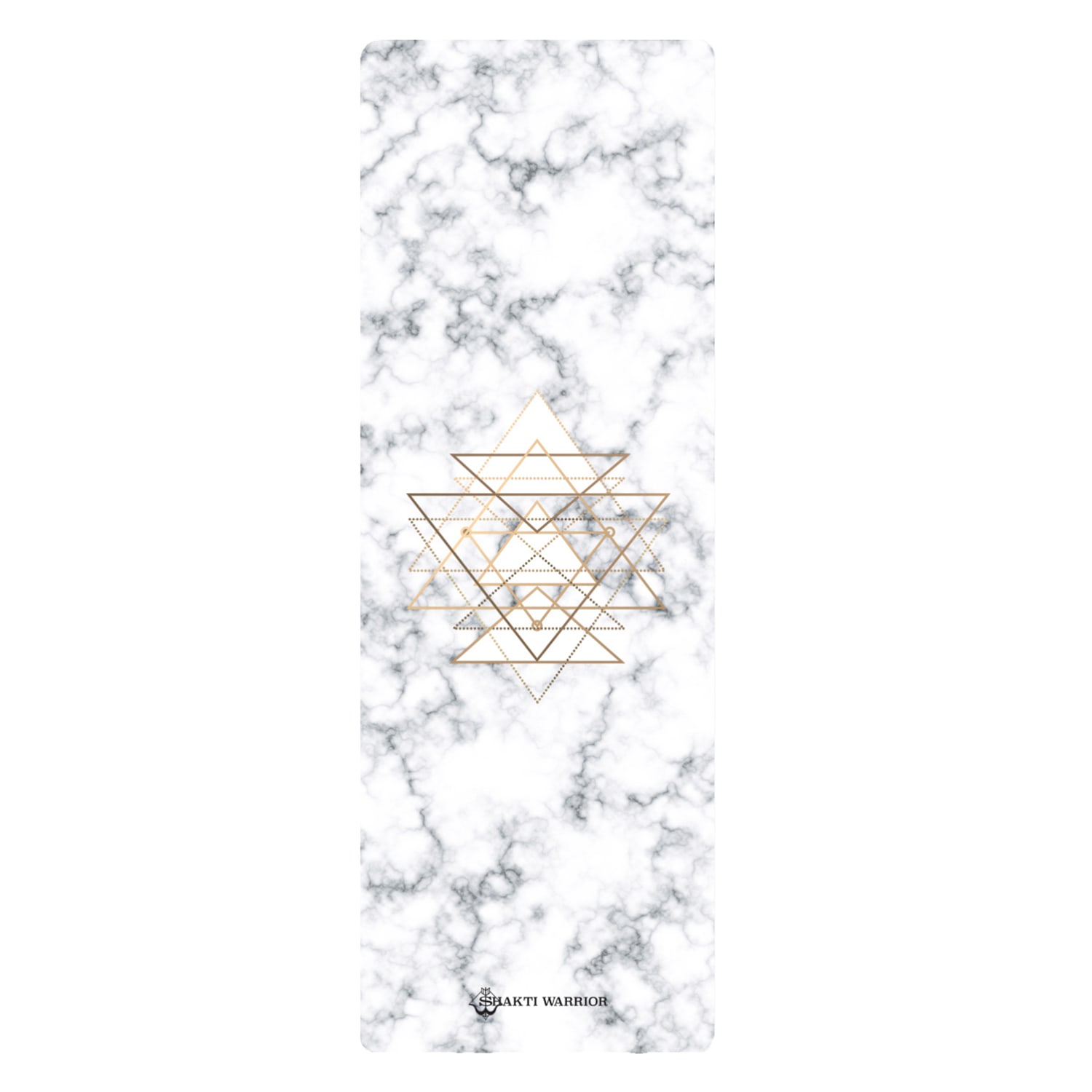 Women’s White Recycled Suede Yoga Mat - Sacred One Size Shakti Warrior