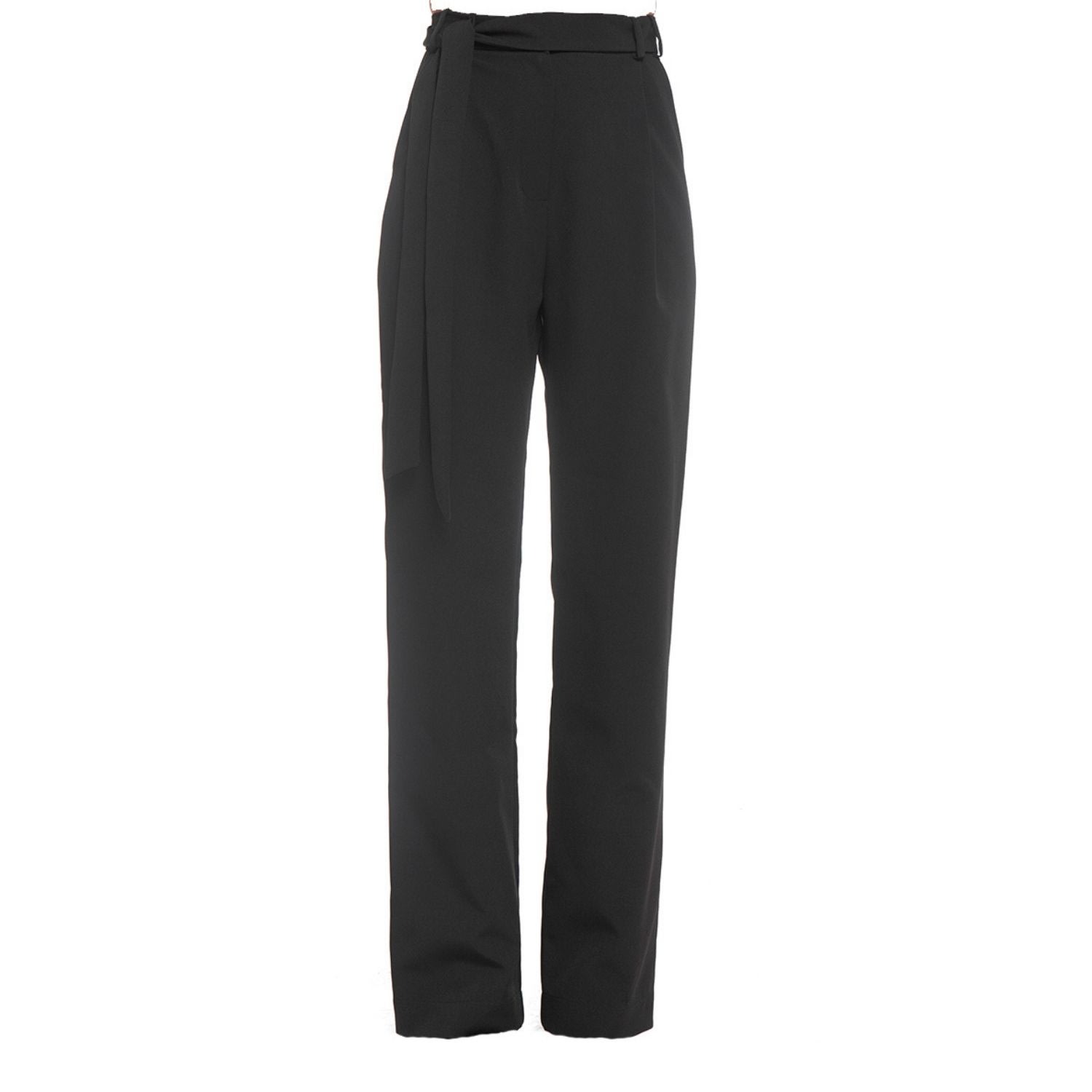 Women’s Wide Leg High Waist Trousers In Black Medium Cliché Reborn