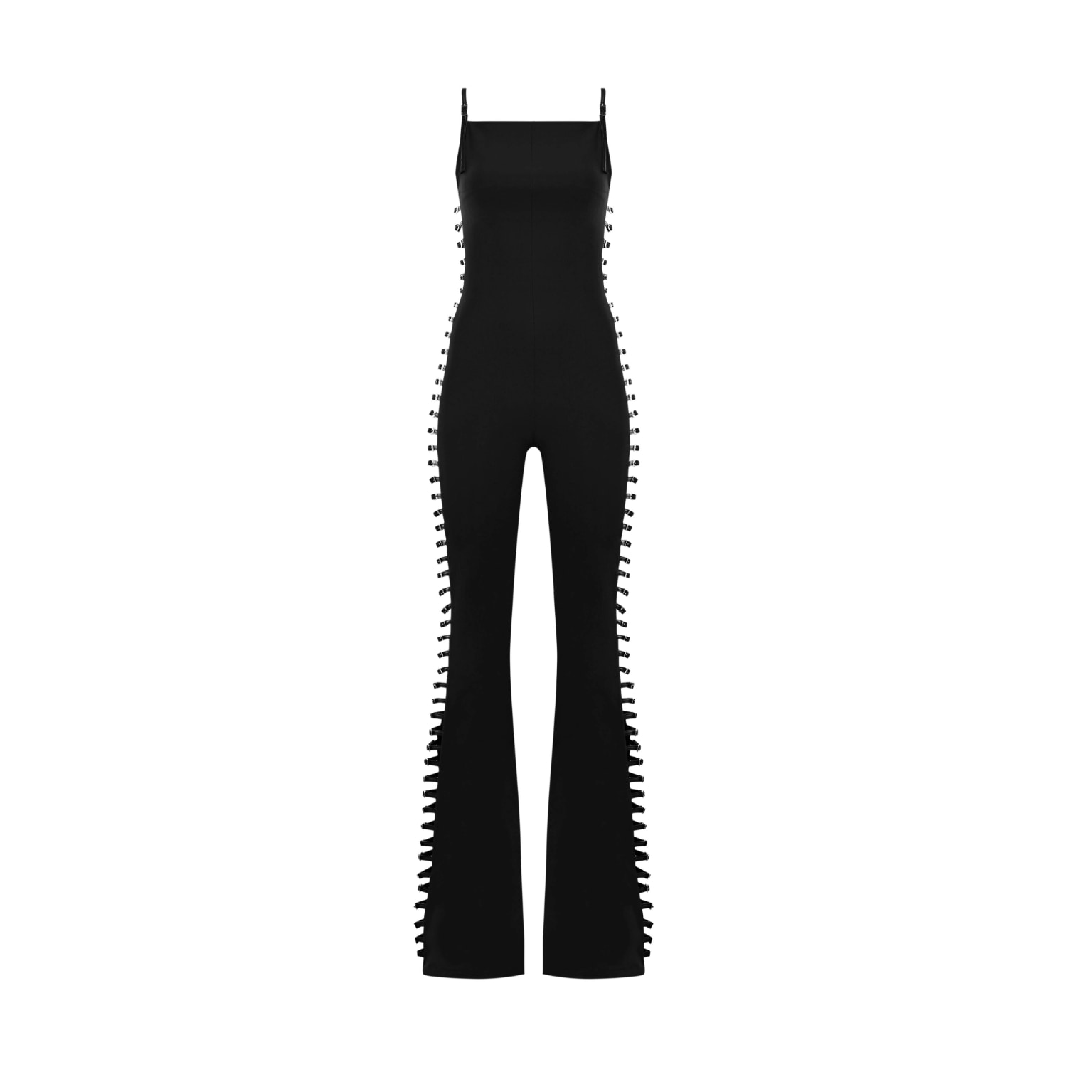 Khéla The Label Women's Provocatrix Cutout Jumpsuit In Black In Black