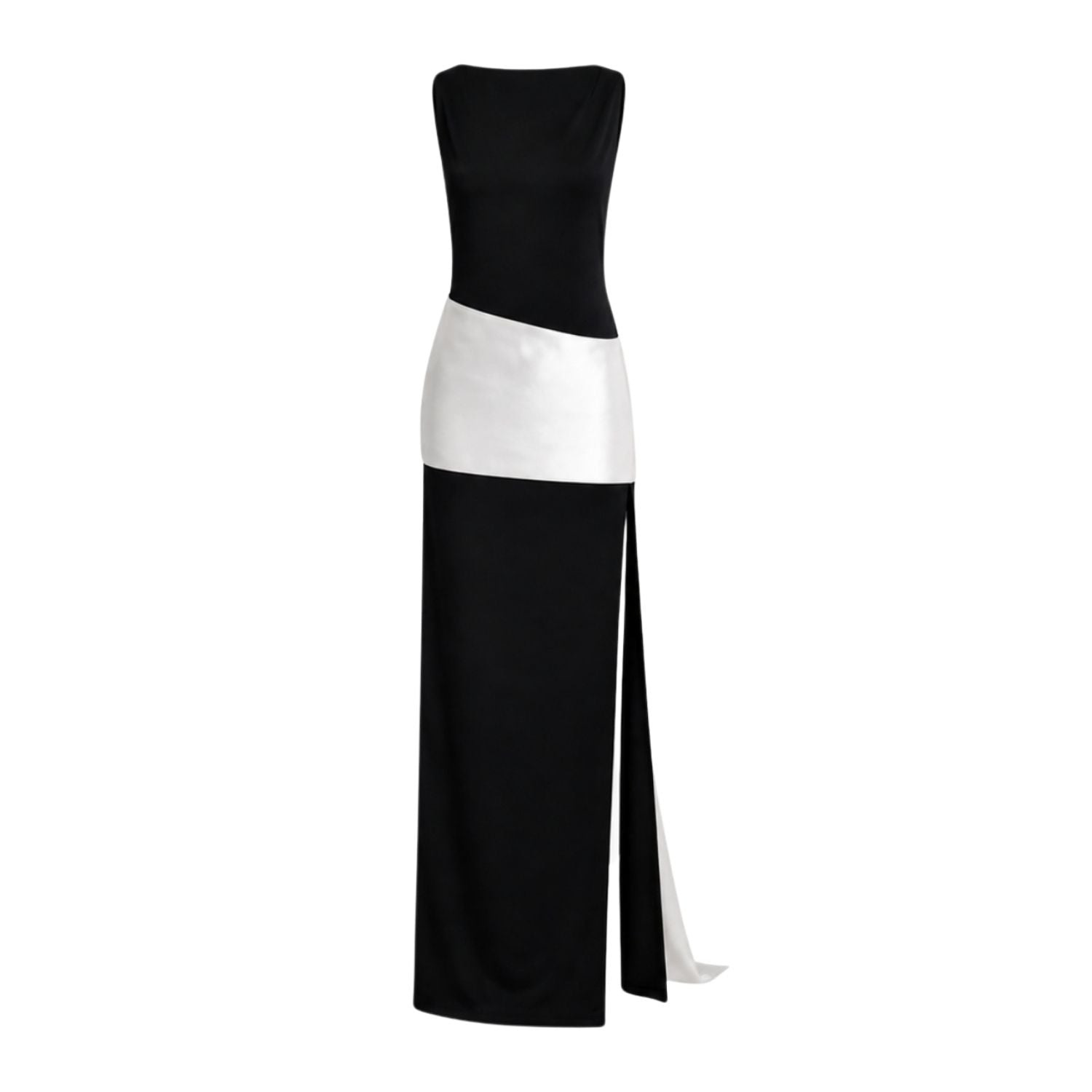 Women's Black / White Chloe Black Dress | Large | Oscarmorris