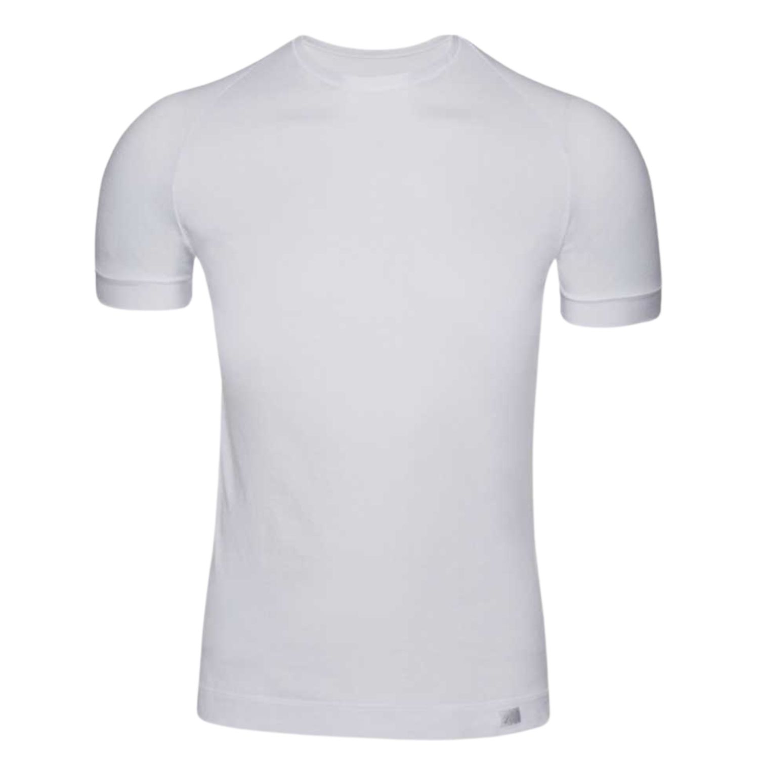 Zd Zero Defects Men's Royal Mercerized Cotton Undershirt – Lightweight & Soft - Color White In White