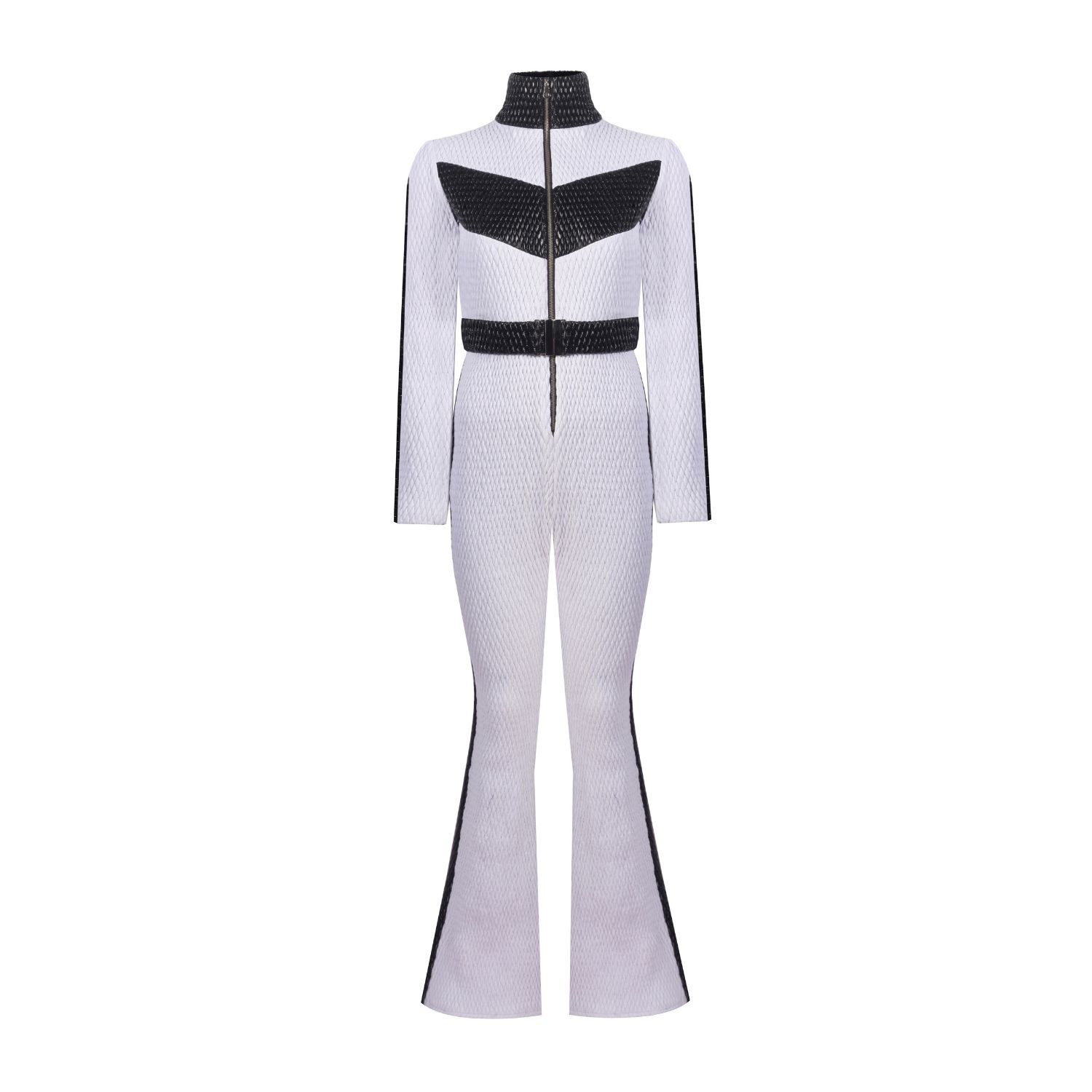 Nur Karaata Women's White Whistler Skisuit In White
