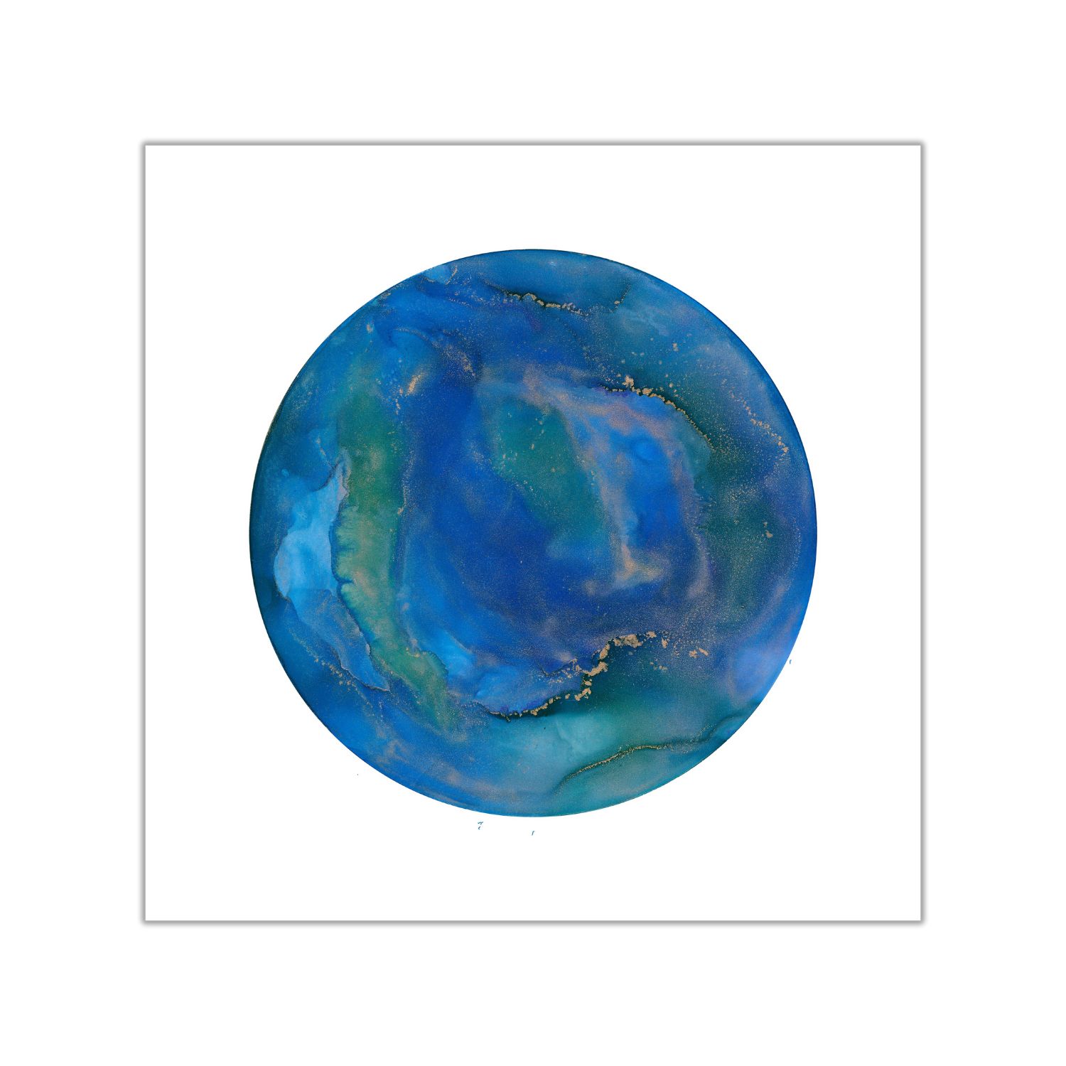 Art By Affie Blue Torrent - Fine Art Print In Blue