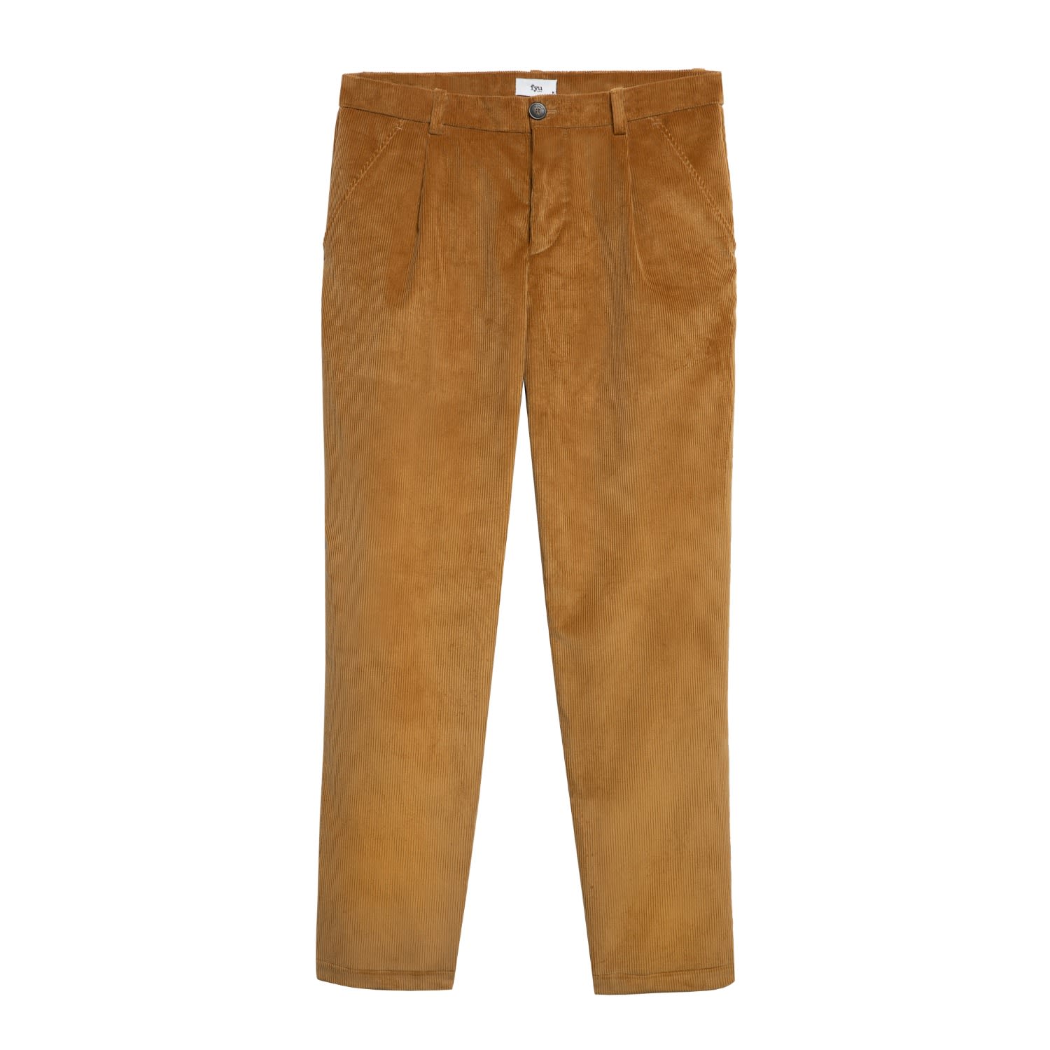 Men’s Gold Jump Corduroy Trouser Extra Large Fyu Paris