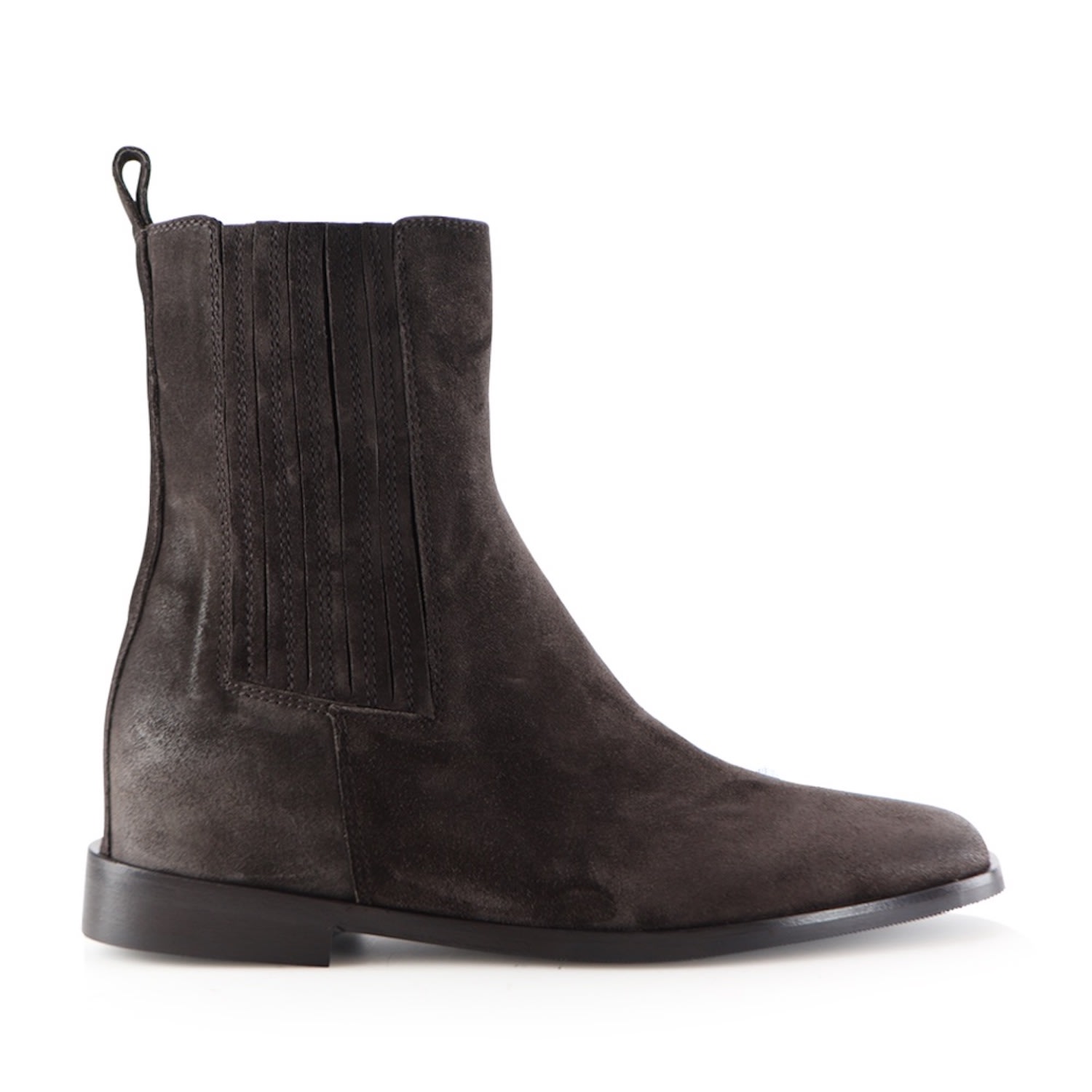 Notabene Women's Lipa Boots, Dark Brown Suede In Brown