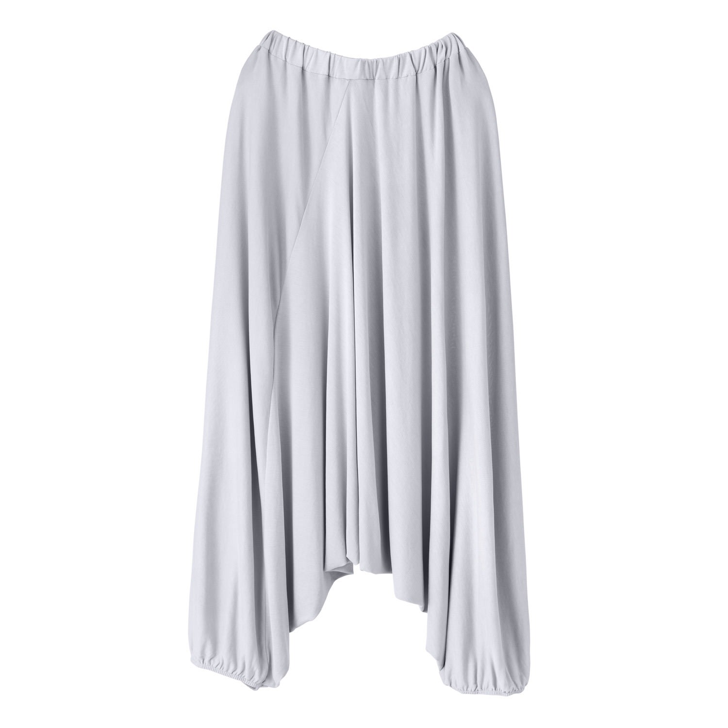 Voya Women's Grey Capella Dropped Crotch Trousers In Grey