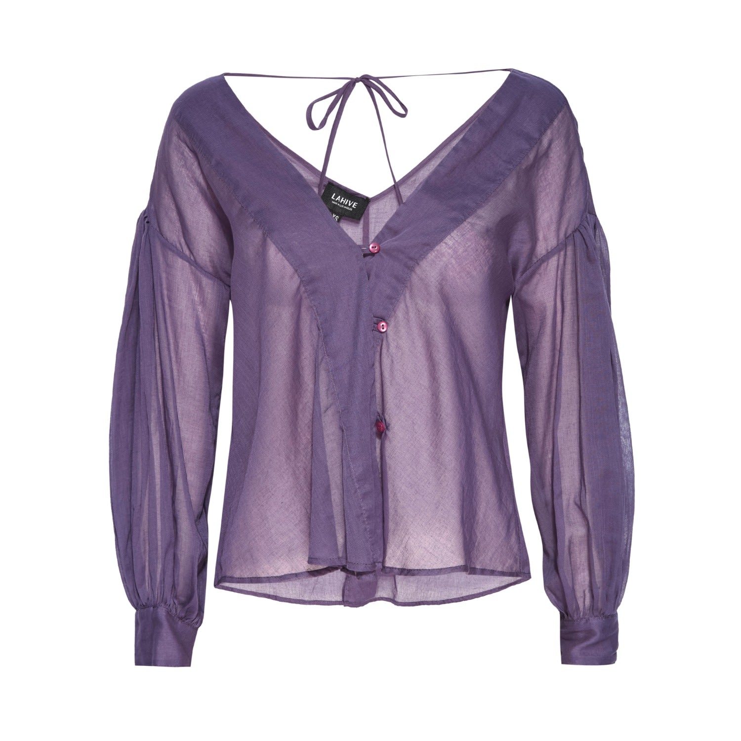 Lahive Amalfi Coast Amethyst Top In Purple