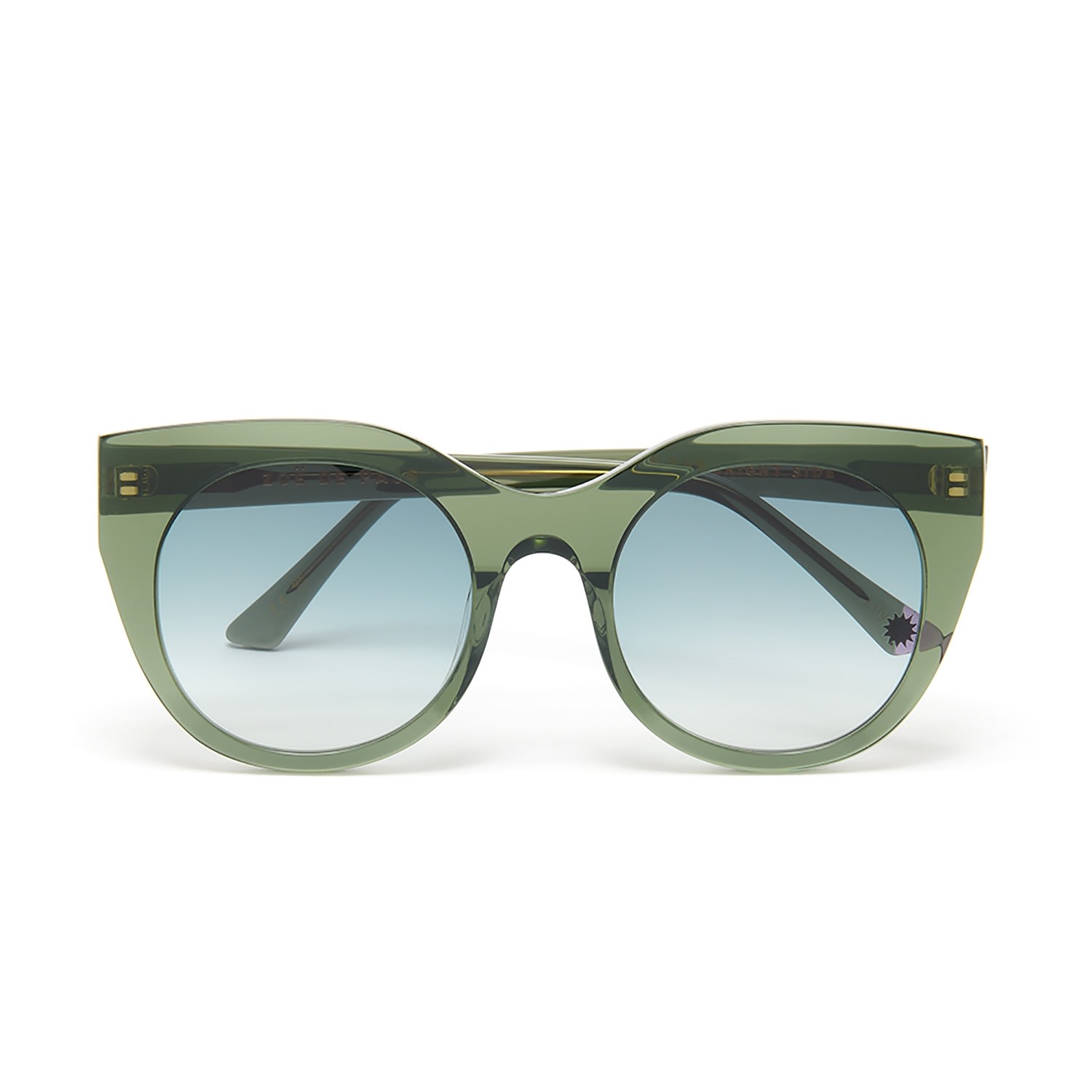 Women’s Green Lily Forest Zoë De Pass Eyewear