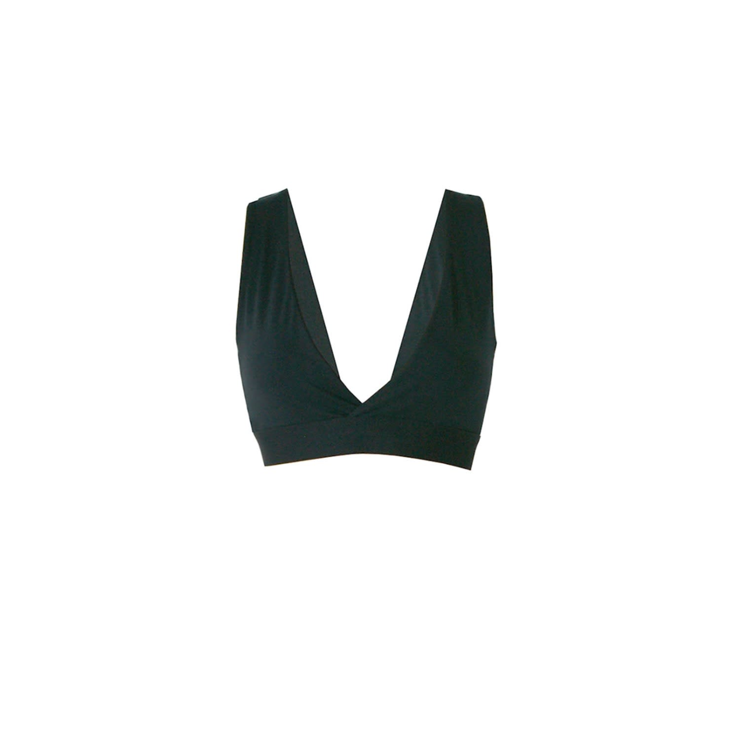 Bamboo basics - Shaping Crop Bra with Padding - Black - Fleur - Koning  Bamboe