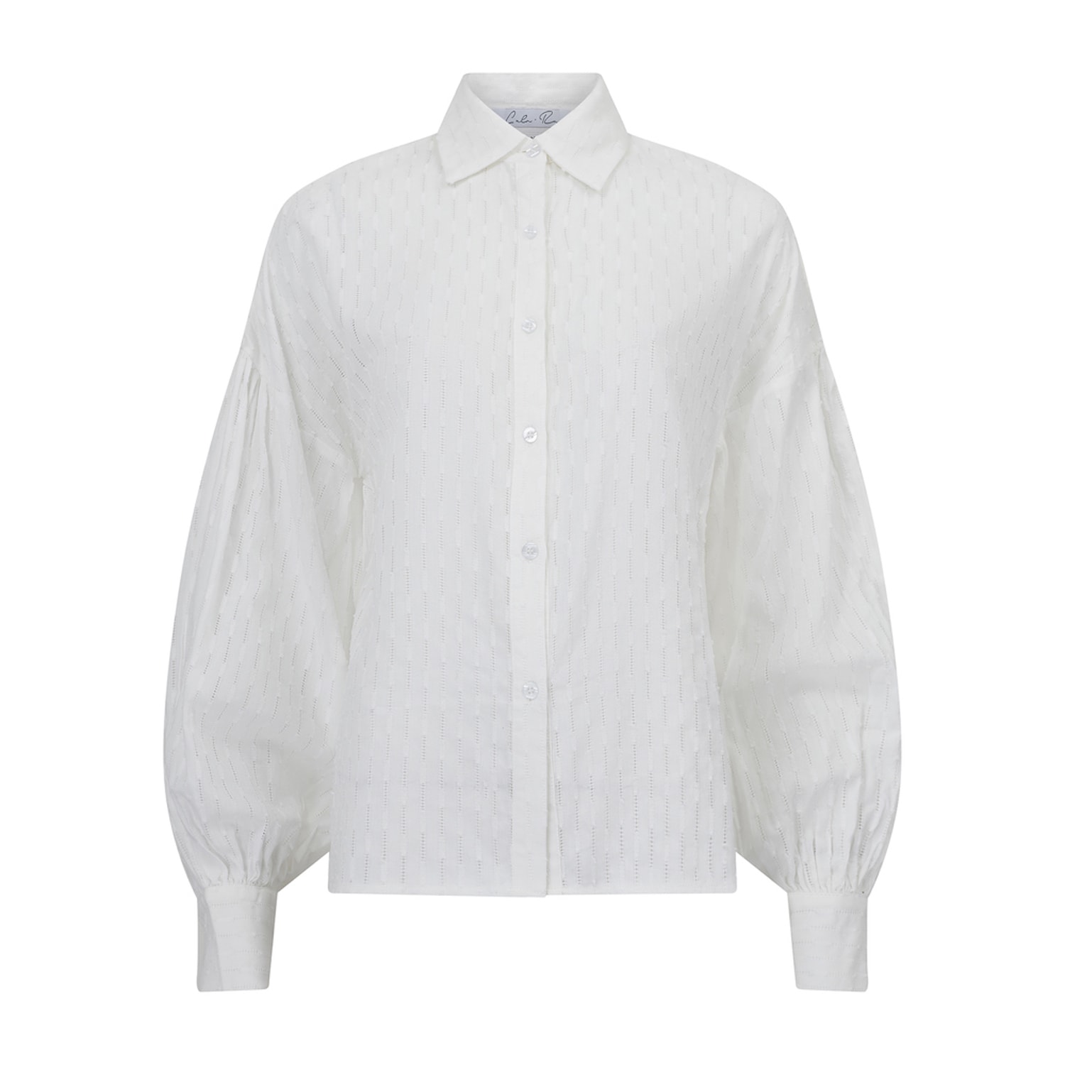 Women’s Ida Cotton Shirt - White Small Lula-Ru