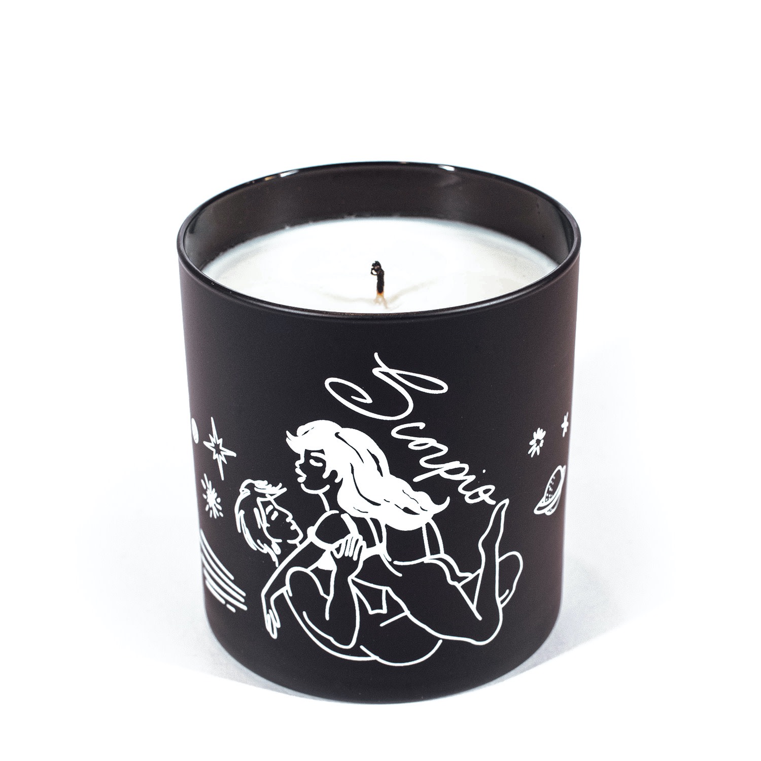 Scorpio Zodiac Horoscope Massage Candle One Size Black Cake