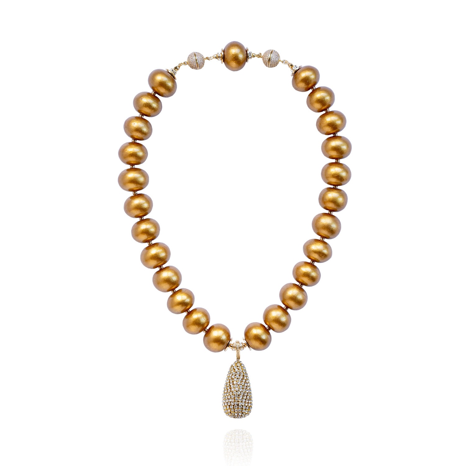 Saule Label Women's Serafina Necklace In Golden Dusk