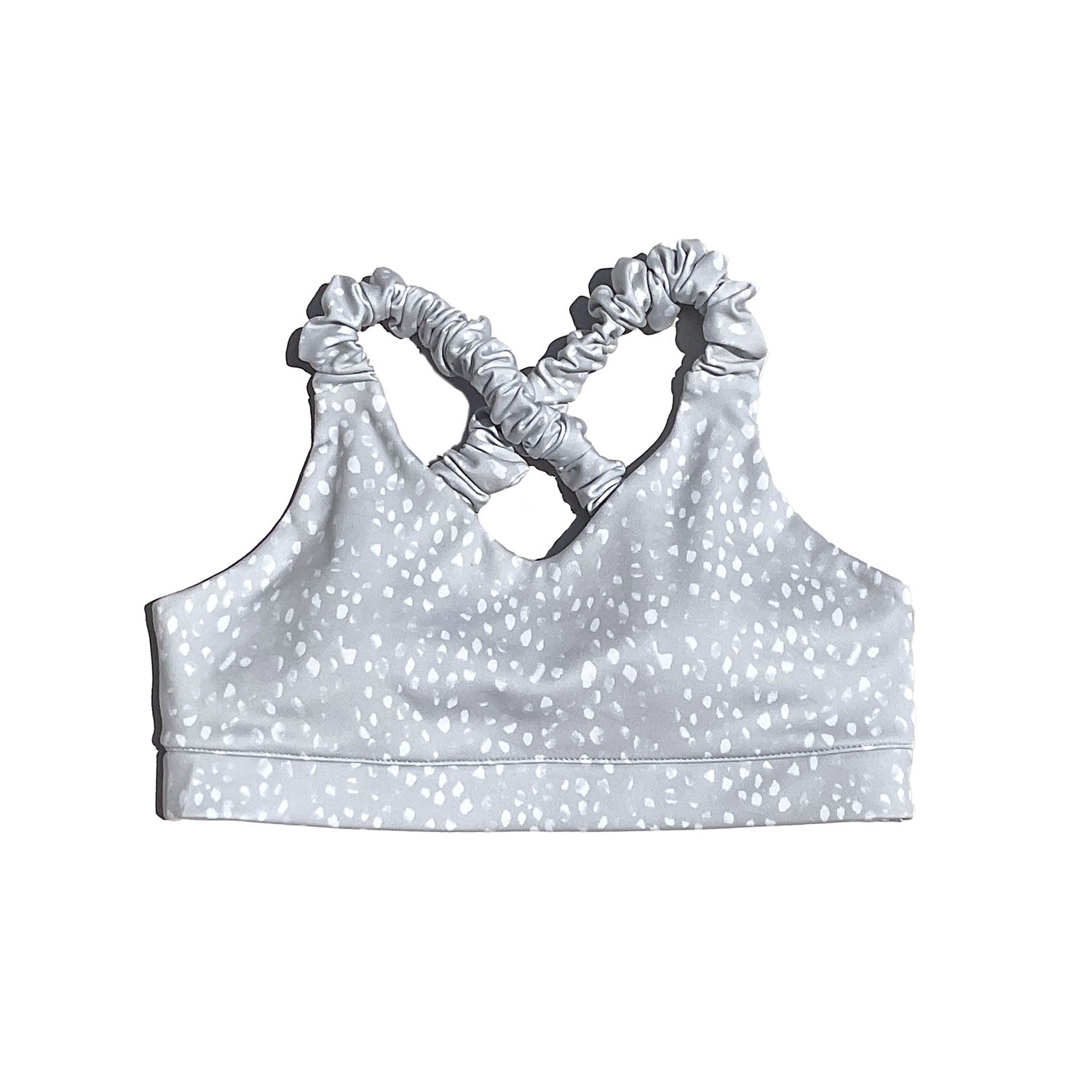 Criss Cross Sport Bra Cheetah