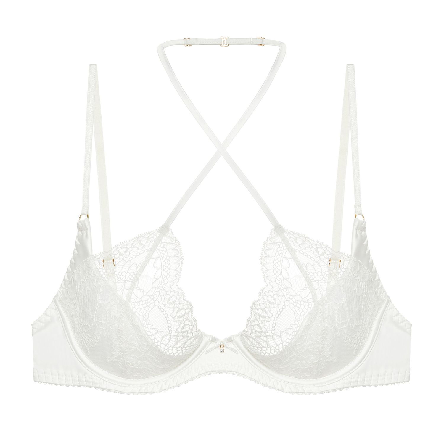 Women's Simona Bra Off-White | 34B | Perilla
