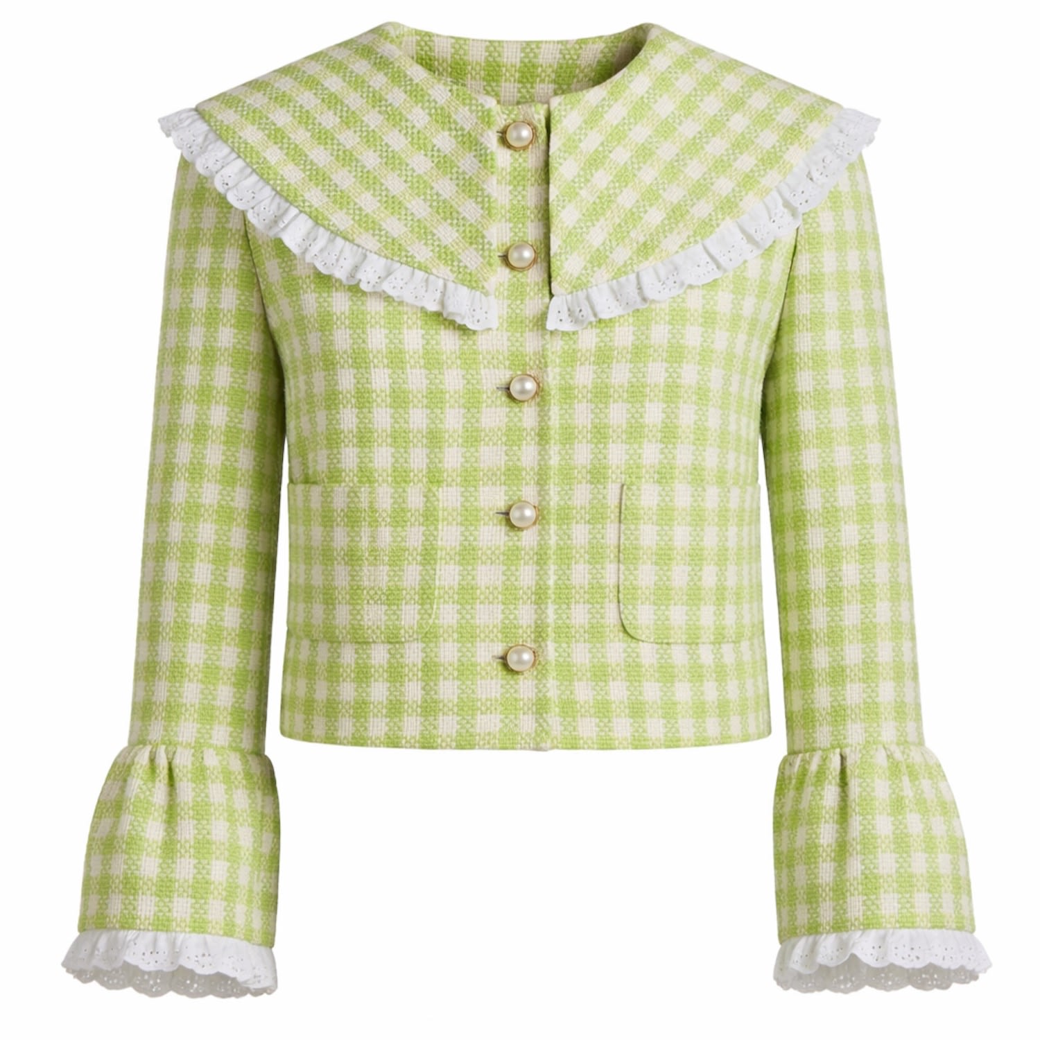 Women's Green / White Tinkerbell Jacket | Medium | Mood Swings