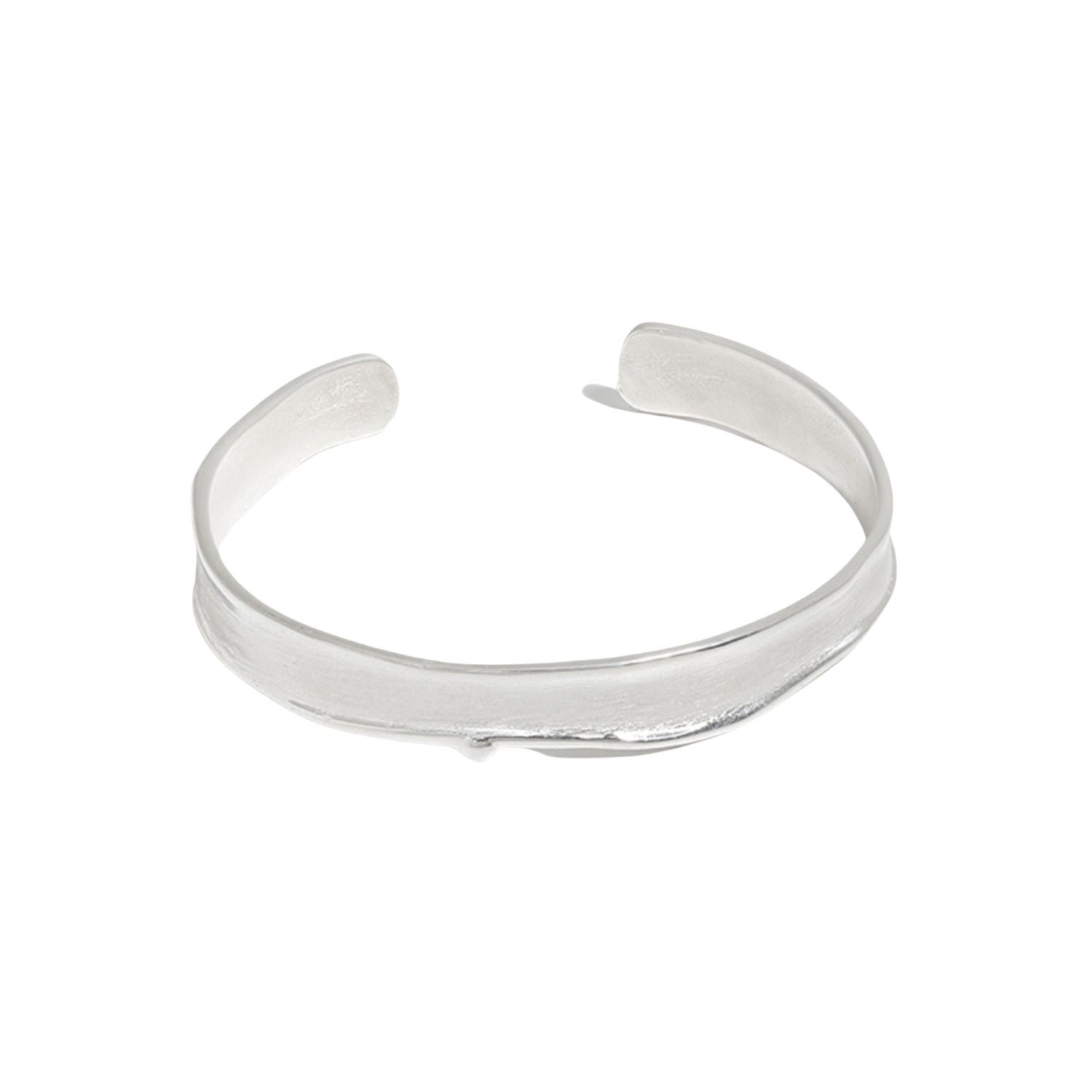 Janus Edinburgh Women's Quoich Thick Silver Bangle In Silver