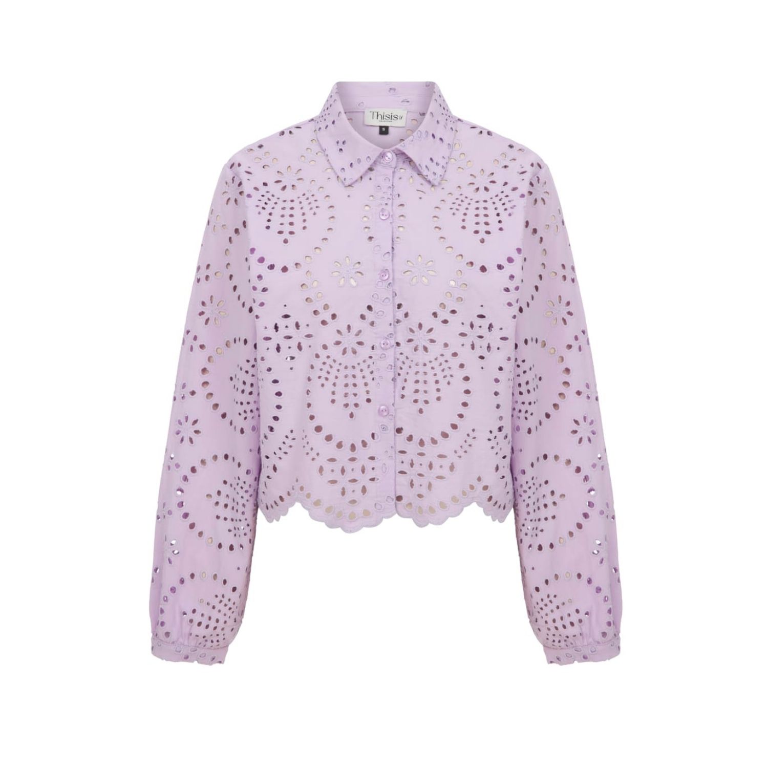 Thisisu Collection Women's Purple Solstice Shirt - Lavender Haze In Purple