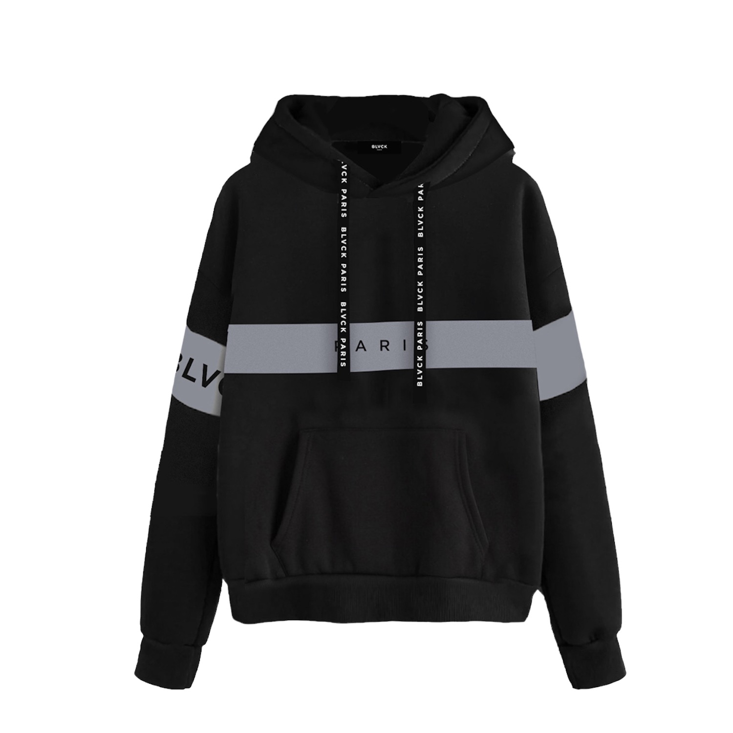 Bold Stripe Hoodie by Blvck Paris