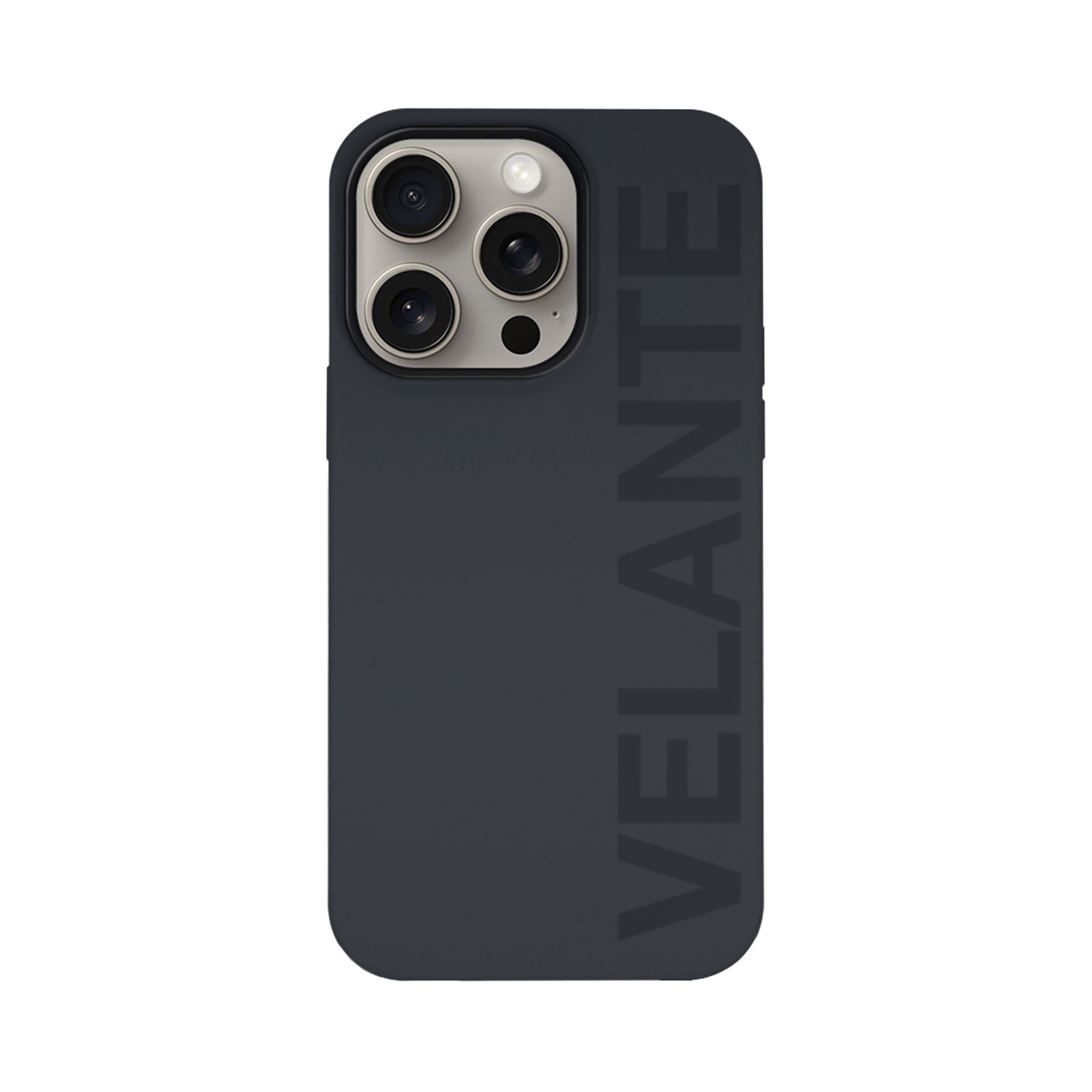 Velante Silicon Phone Case - Deep Grey In Grey