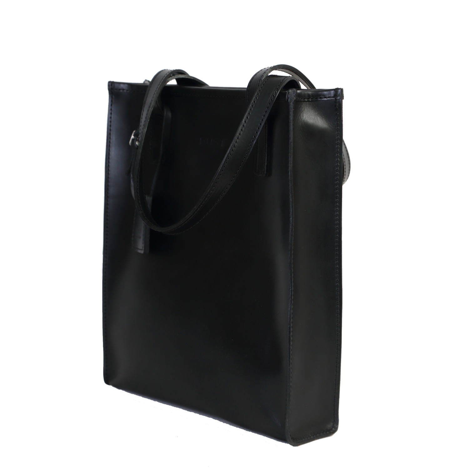 Women’s Brown Leather Tote In Cuoio Black The Dust Company