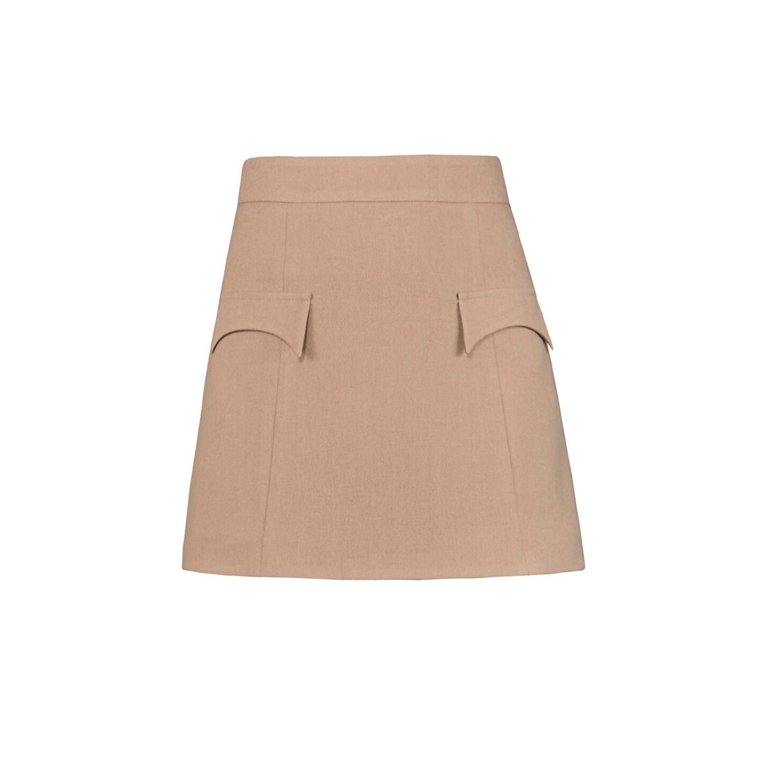 Vestiaire D'un Oiseau Libre Women's Neutrals Camelhair Skirt In Beige