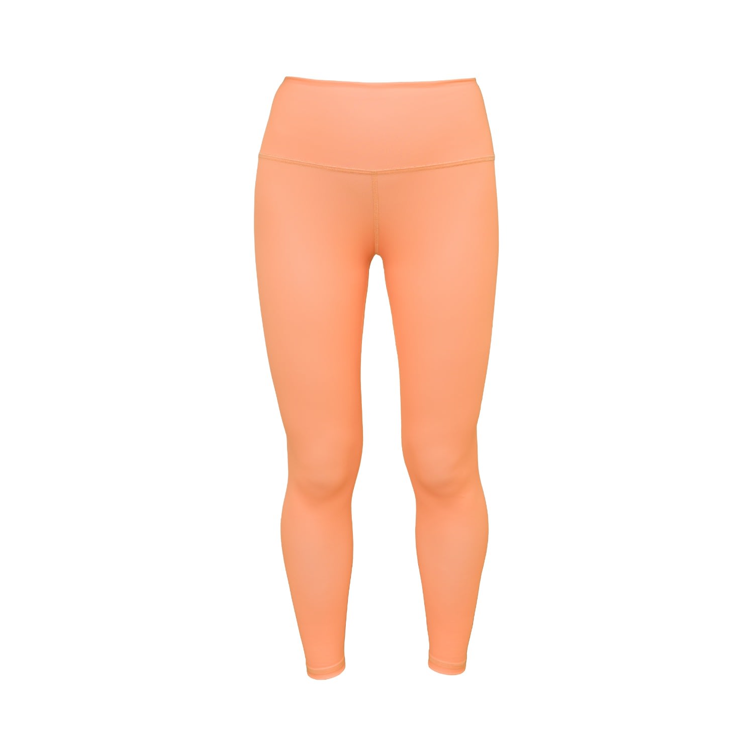 Lezat Women's Yellow / Orange Ada Organic Cotton Seven By Eight Legging Glow