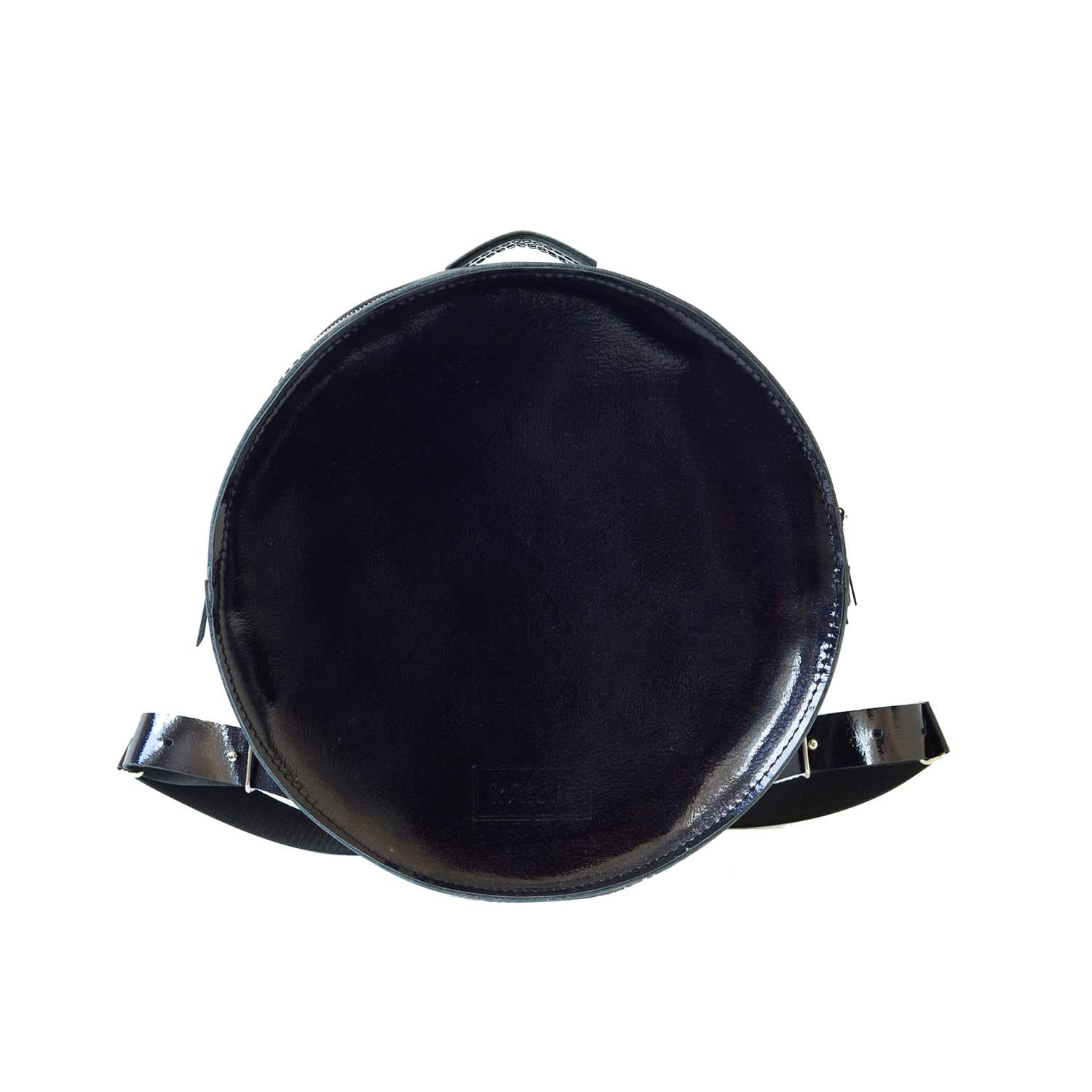 black leather convertible backpack