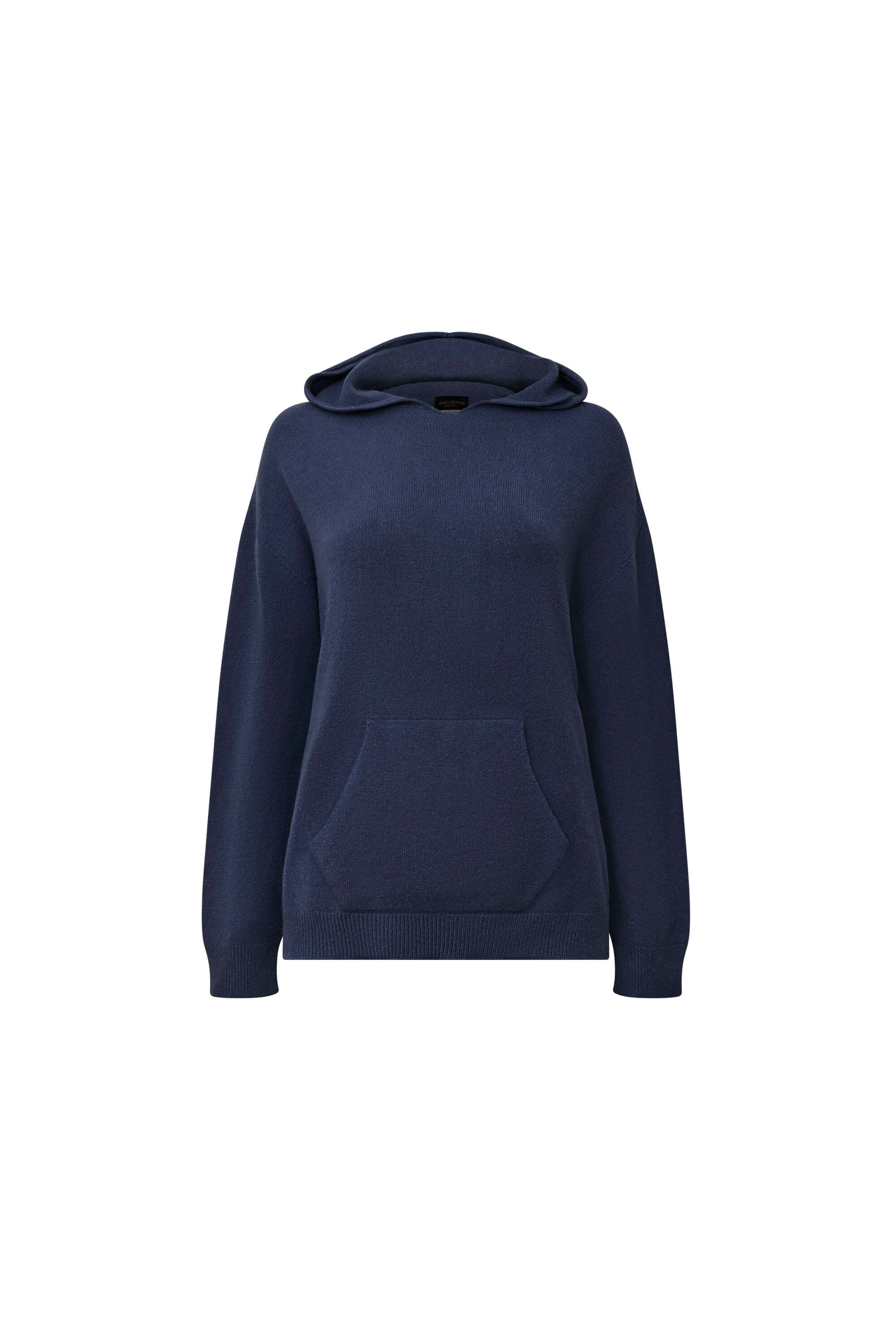 James Lakeland Women's Blue Hooded Navy Jumper In Blue
