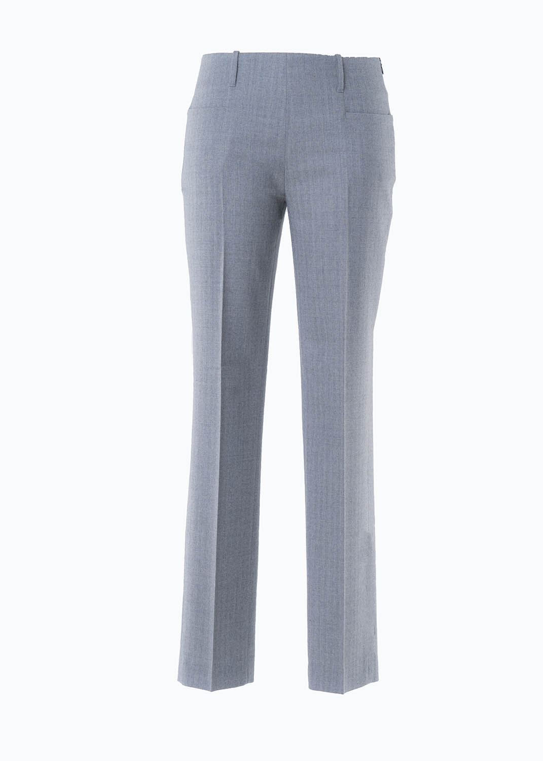 Altramoda Redressing The World Slim Fit Grey Women's Trousers In Responsible Wool In Grey