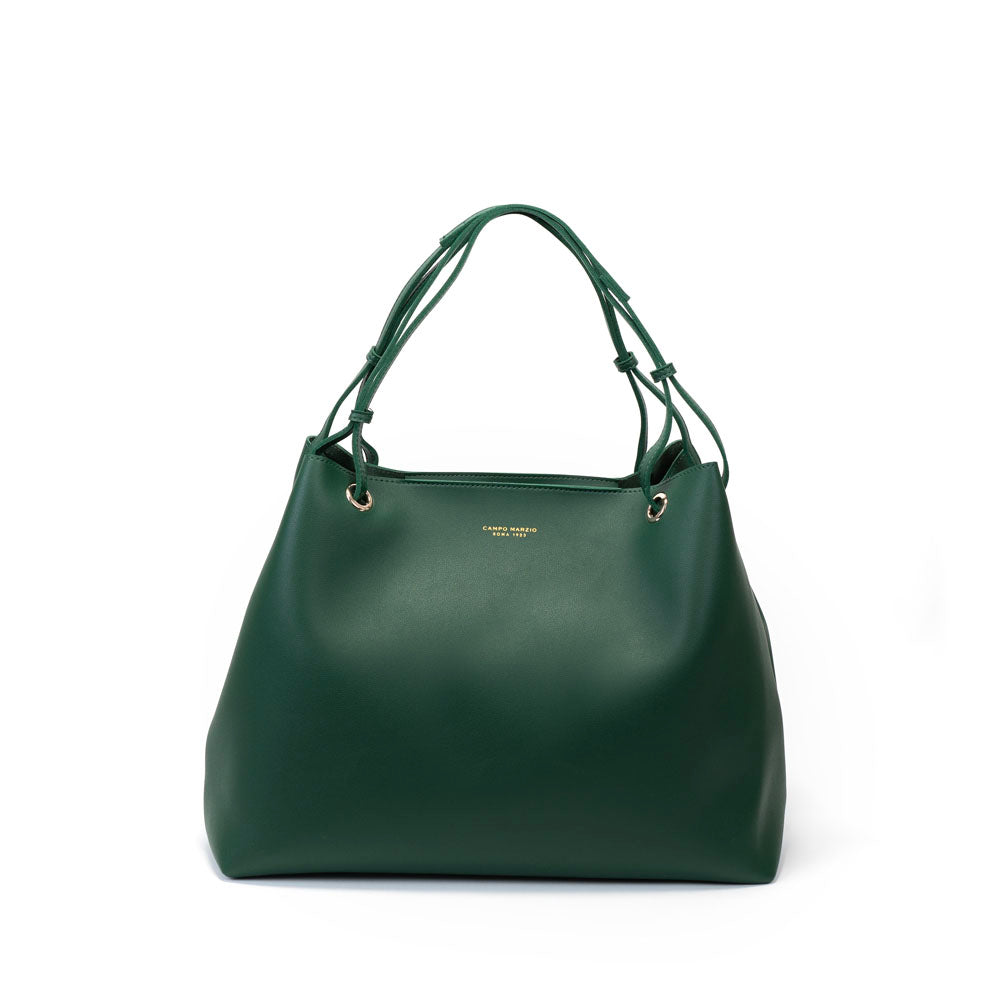 Campo Marzio Roma 1933 Women's Green Catrin Shoulder Bag Pine*