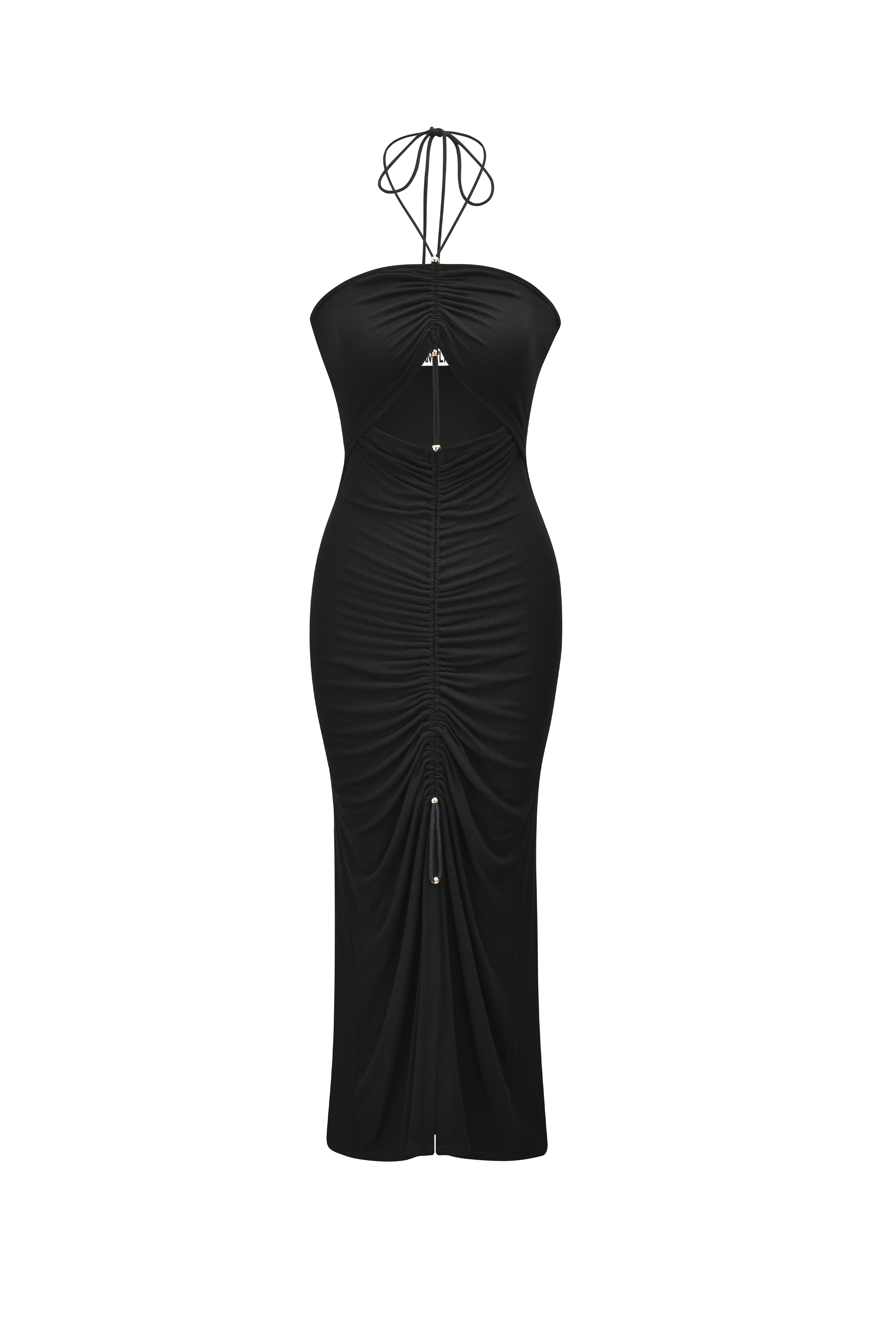 Amy Lynn Women's Vega Black Jersey Cut-out Dress