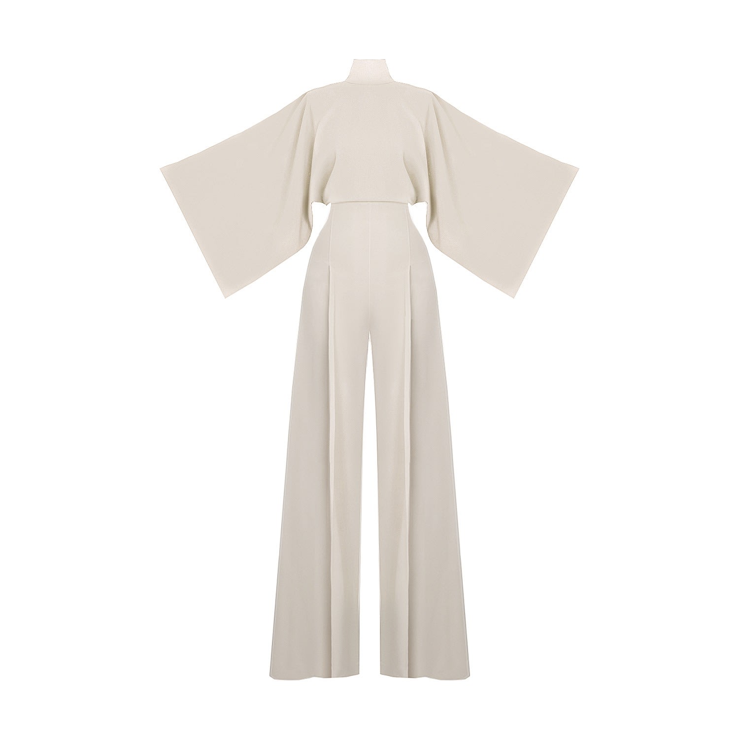 Women’s Io Jumpsuit In Alabastrine White Medium Lily Phellera